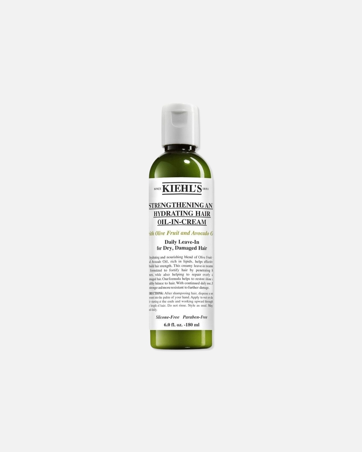 Balsamo senza risciacquo di Femmina Kiehl's Strenghtening and Hydrating Hair Oil-In-Cream 180 ml