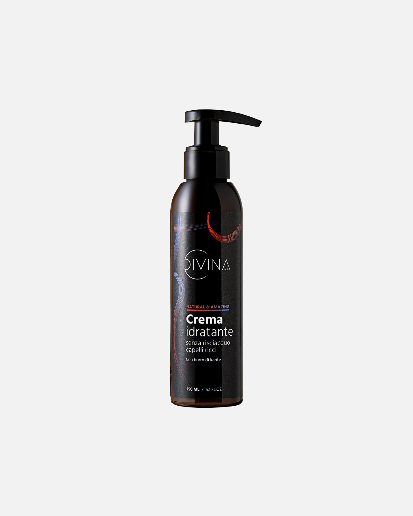 Crema capelli di Femmina Divina Blk Crema Idratante Leave-In 150 ml