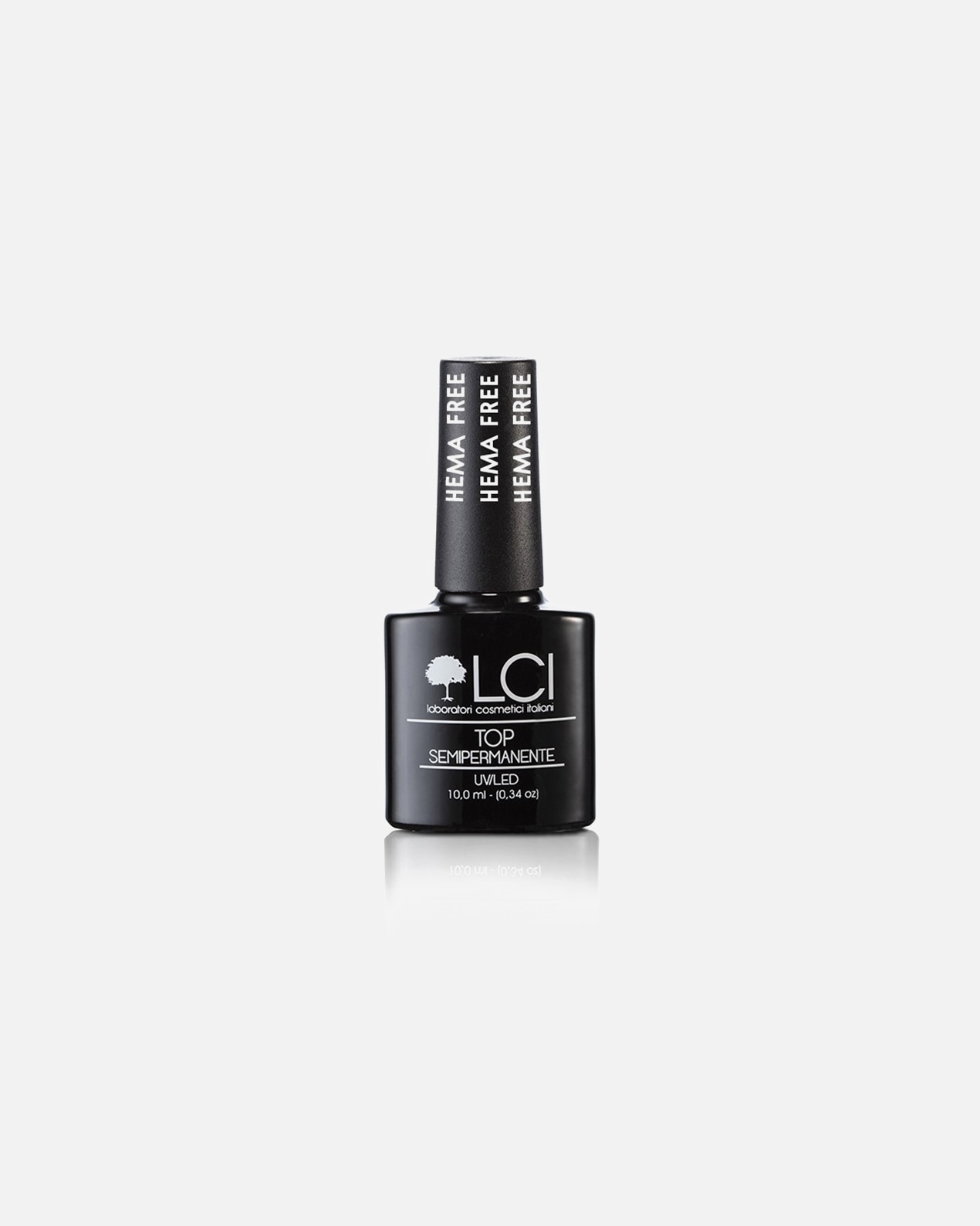 Smalto per unghie di Unisex LCI Top Coat Gel Semipermanente 1 pezzo