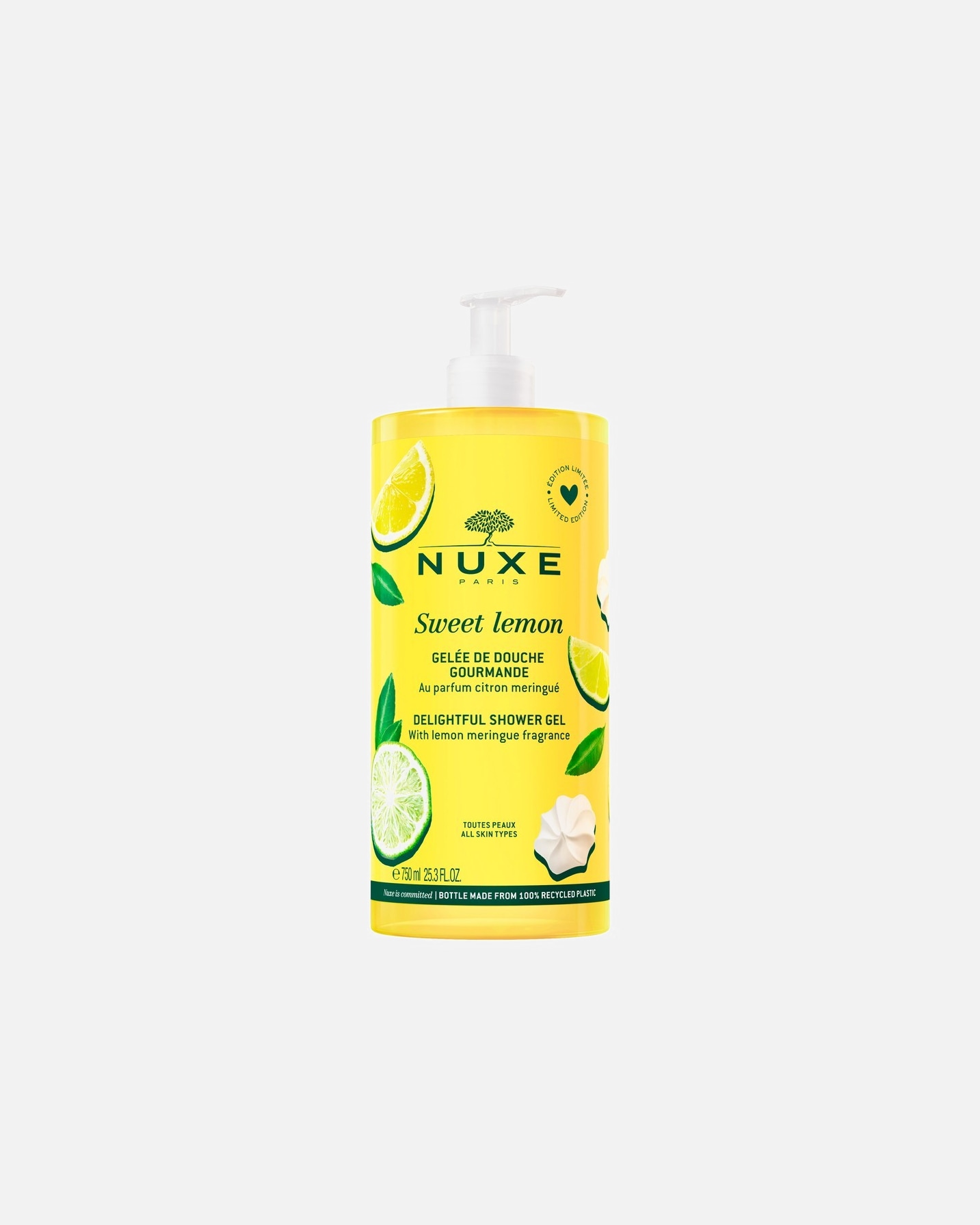 Bagnoschiuma di Unisex NUXE Sweet Lemon Delightful Shower Gel 750 ml