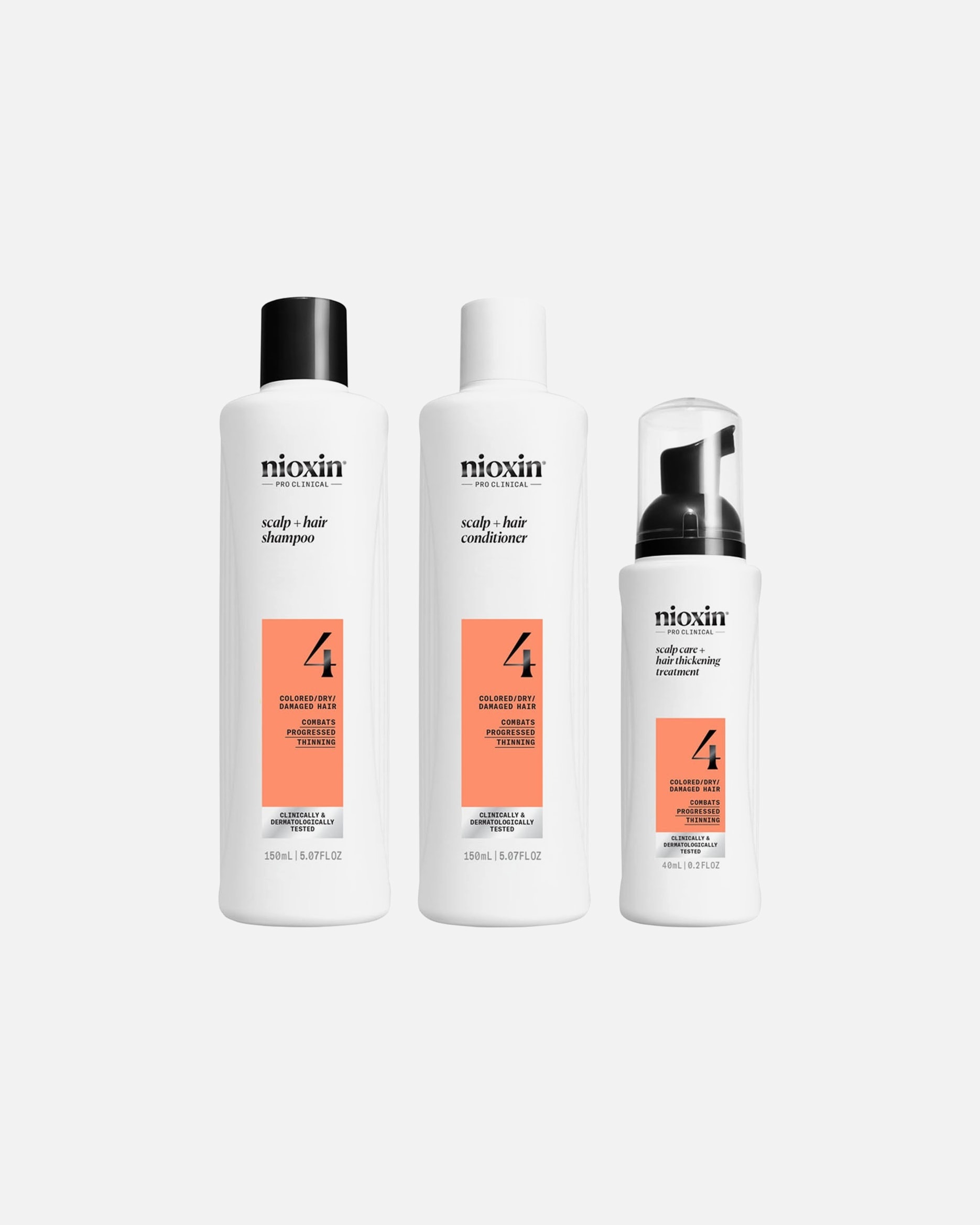 Set cura dei capelli di Unisex Nioxin Sistema 4 Kit Trifasico 1 pezzo