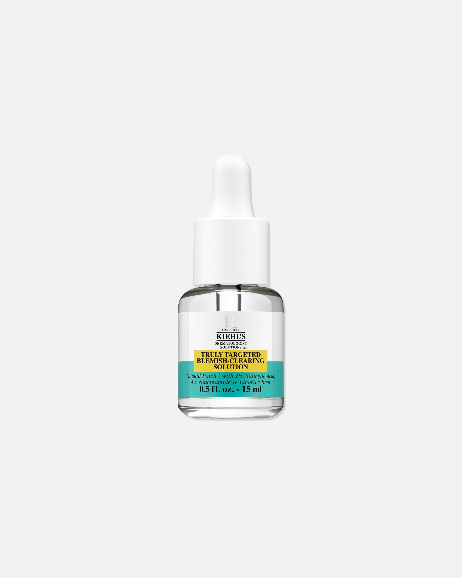Trattamento viso di Unisex Kiehl's Truly Targeted Blemish Clearing Solution 15 ml