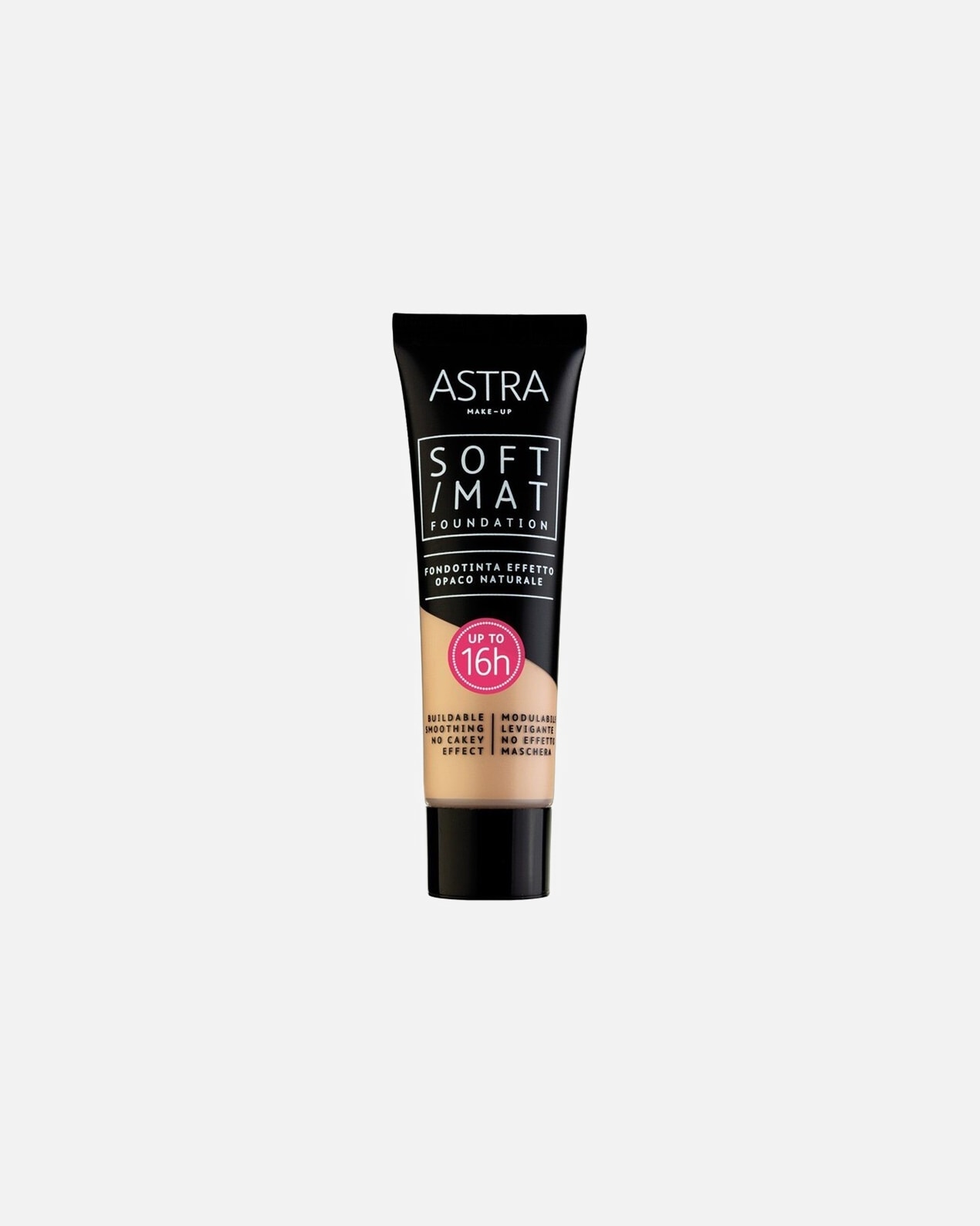Fondotinta di Femmina ASTRA MAKE-UP Soft Mat Foundation 0004 - VANILLA