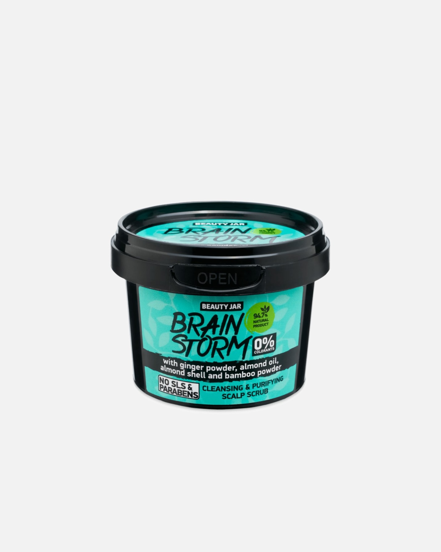 Peeling del cuoio capelluto di Unisex BEAUTY JAR Brainstorm Purifying Scalp Scrub 100 g