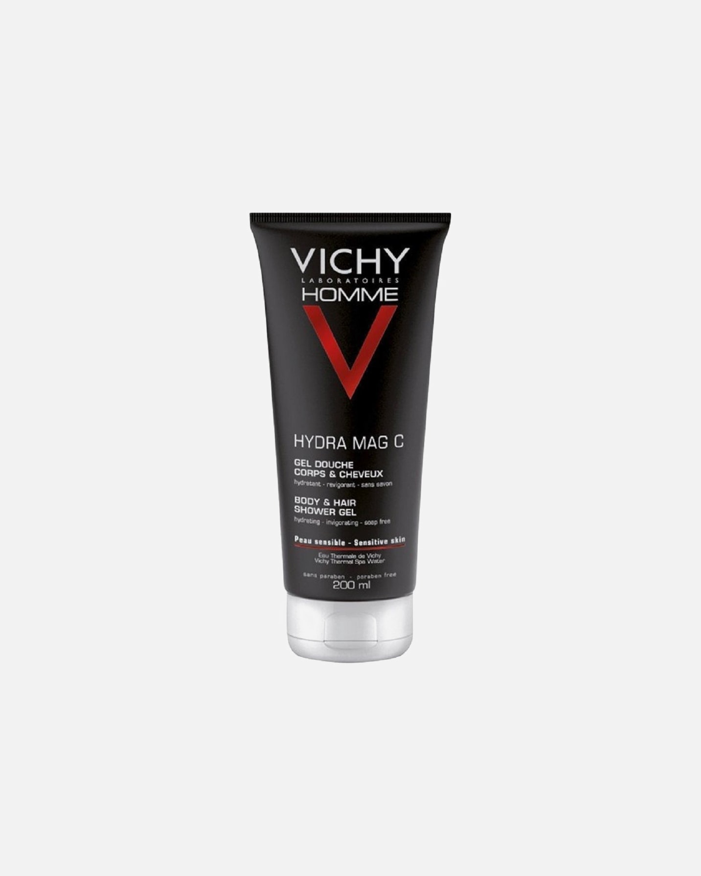 Bagnoschiuma di Maschio Vichy Homme Hydra Mag C corpo e capelli 200 ml