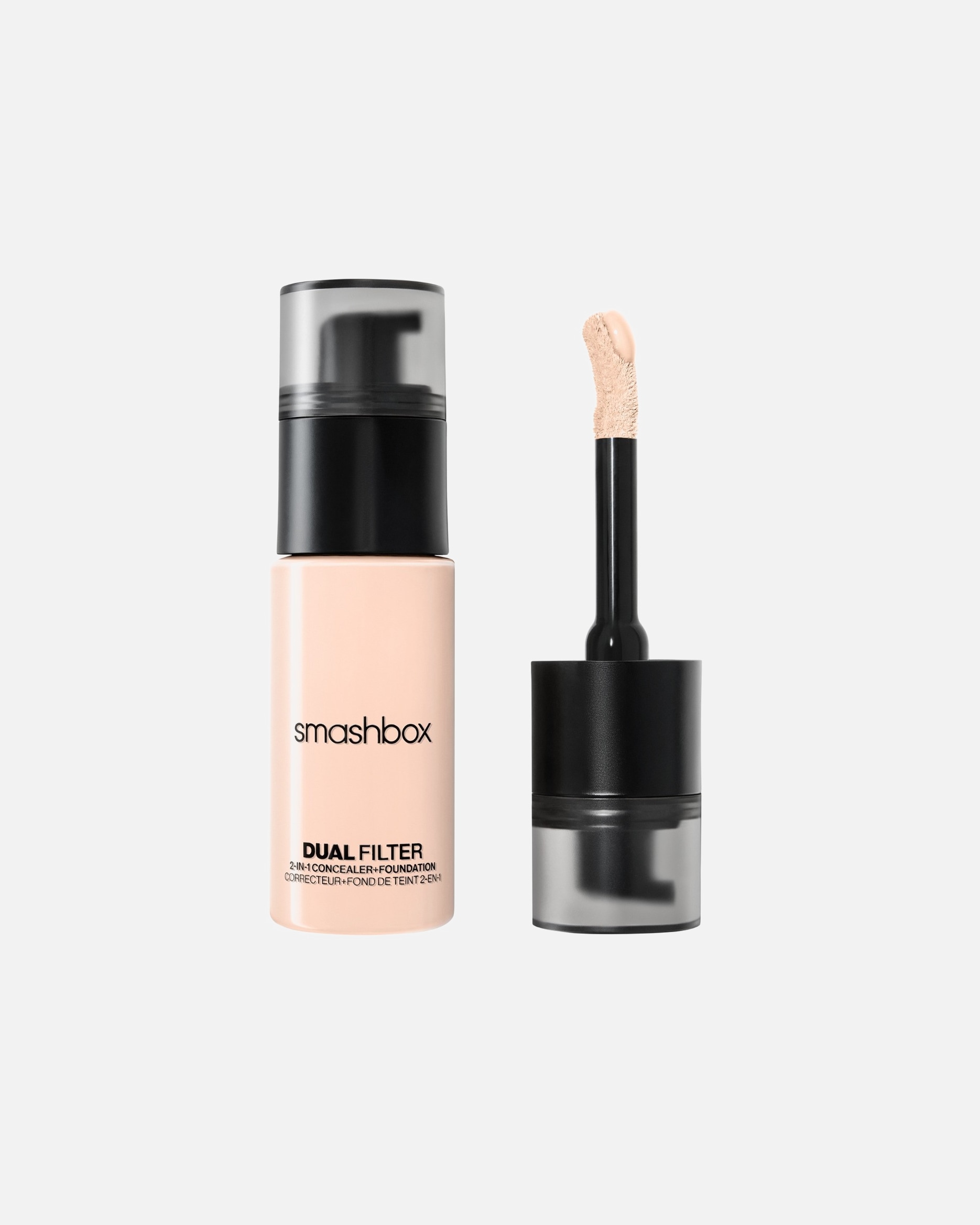 Correttore di Unisex Smashbox DUAL FILTER 2-IN-1 CONCEALER + FOUNDATION 1 - FAIR 1 COOL