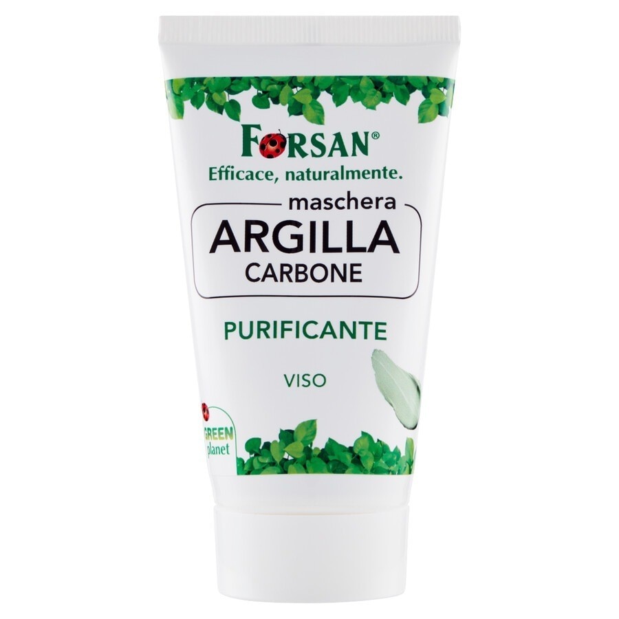 Forsan Maschera Argilla Carbone