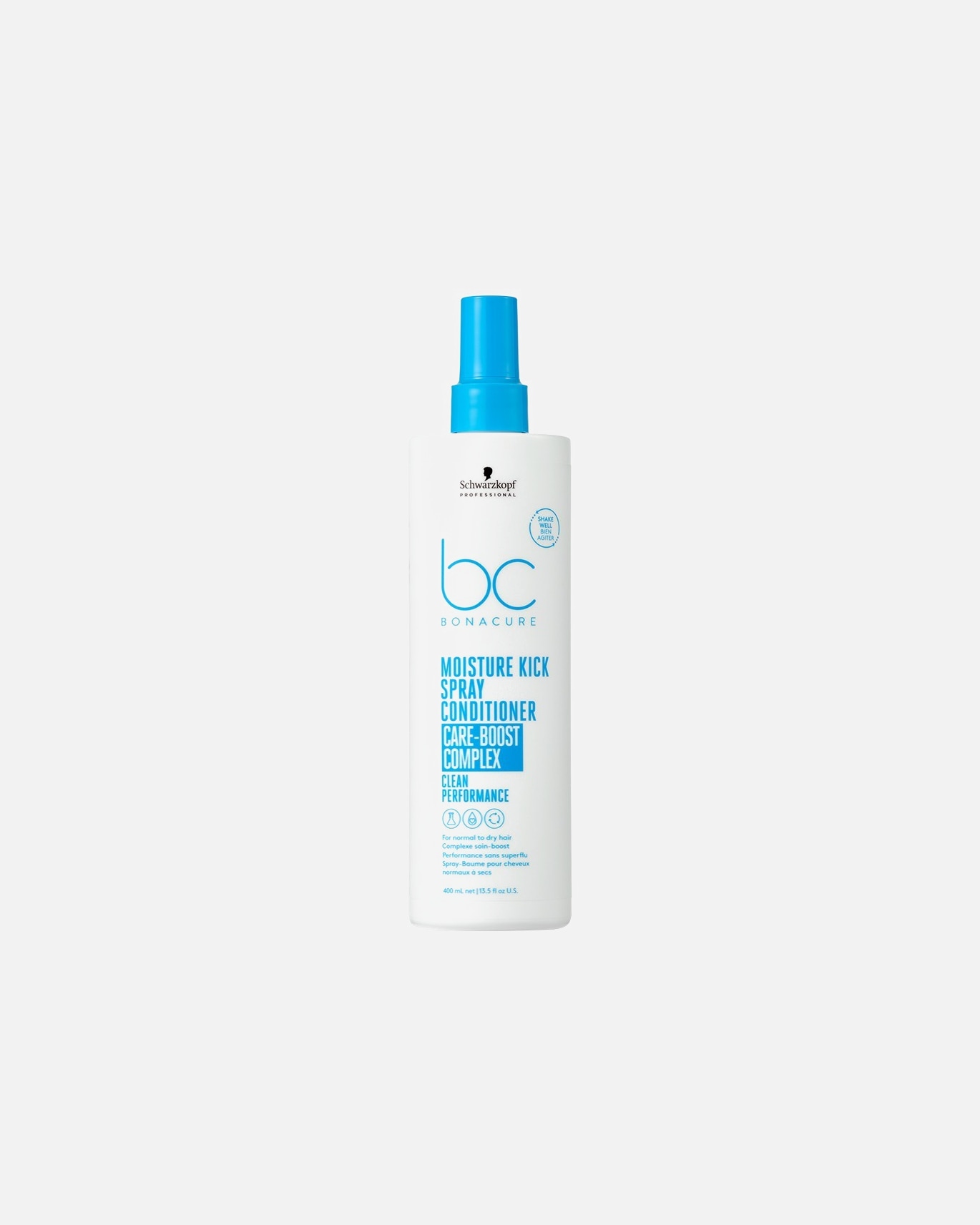 Balsamo senza risciacquo di Unisex Schwarzkopf Professional BC BONACURE Hyaluronic Moisture Kick Spray antiumidità 400 ml