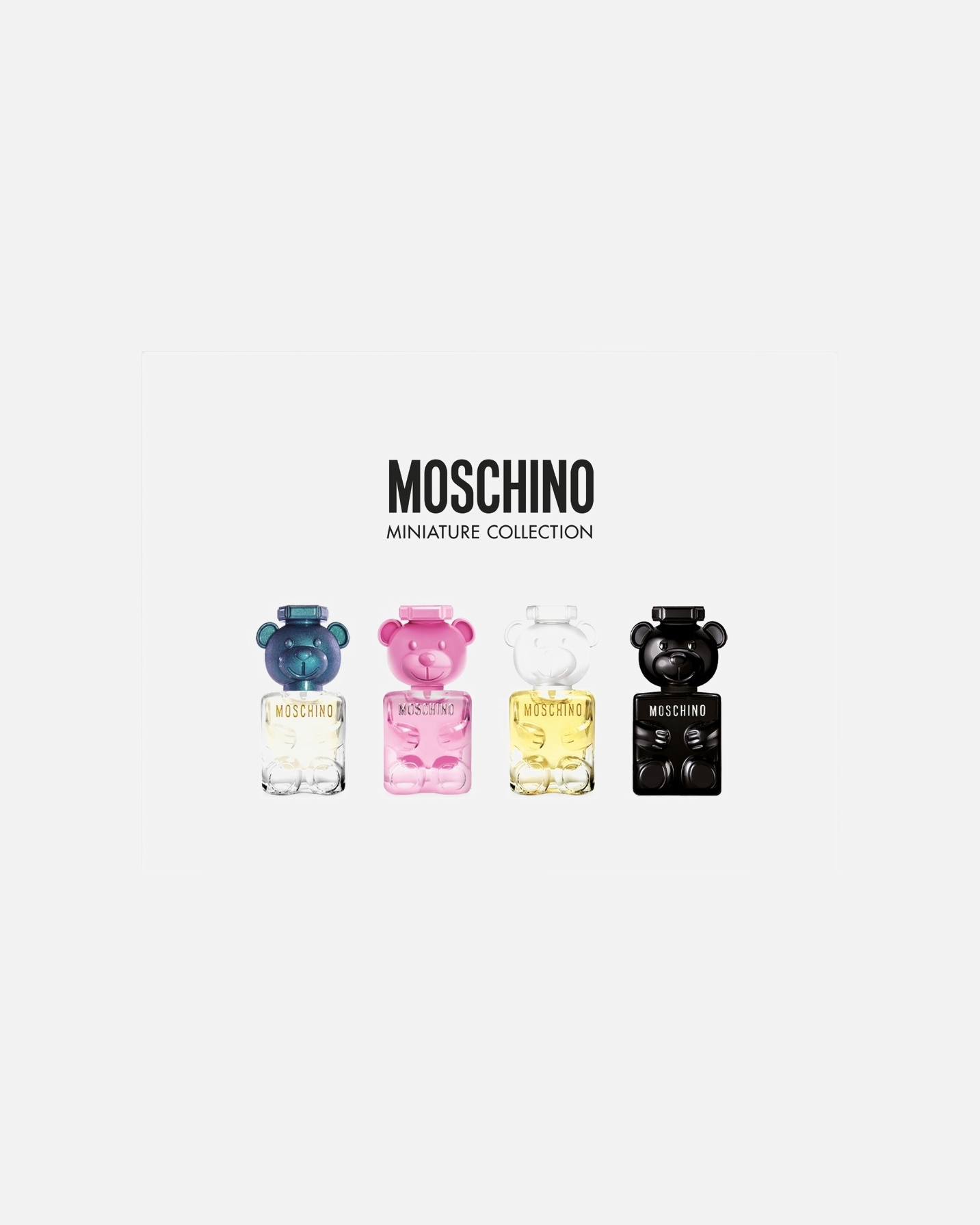 Set di fragranze di Unisex Moschino Toy 2 Miniature Collection 1 pezzo