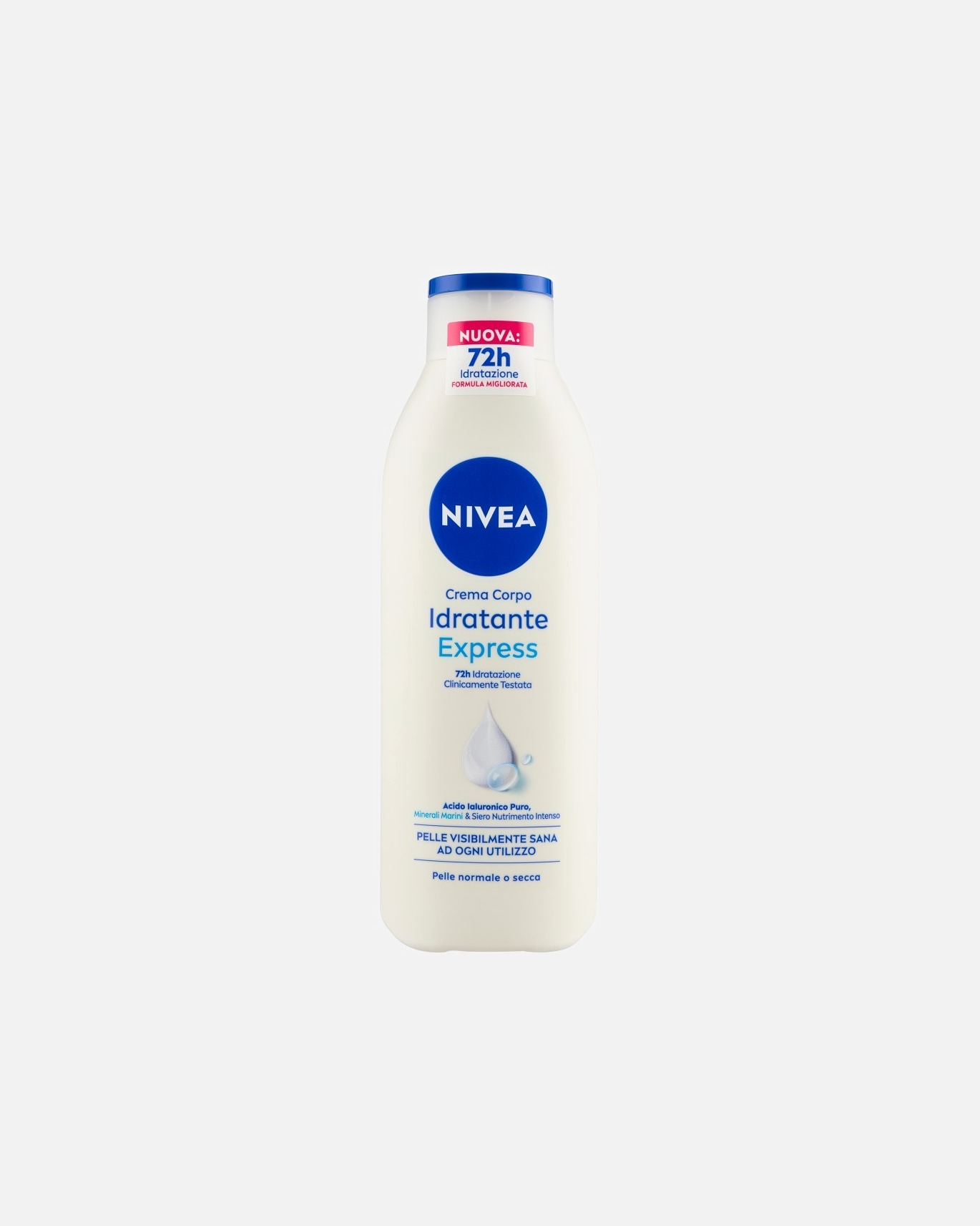 Crema corpo di Unisex NIVEA Crema Corpo Idratante Express Pelle normale o secca 250 ml