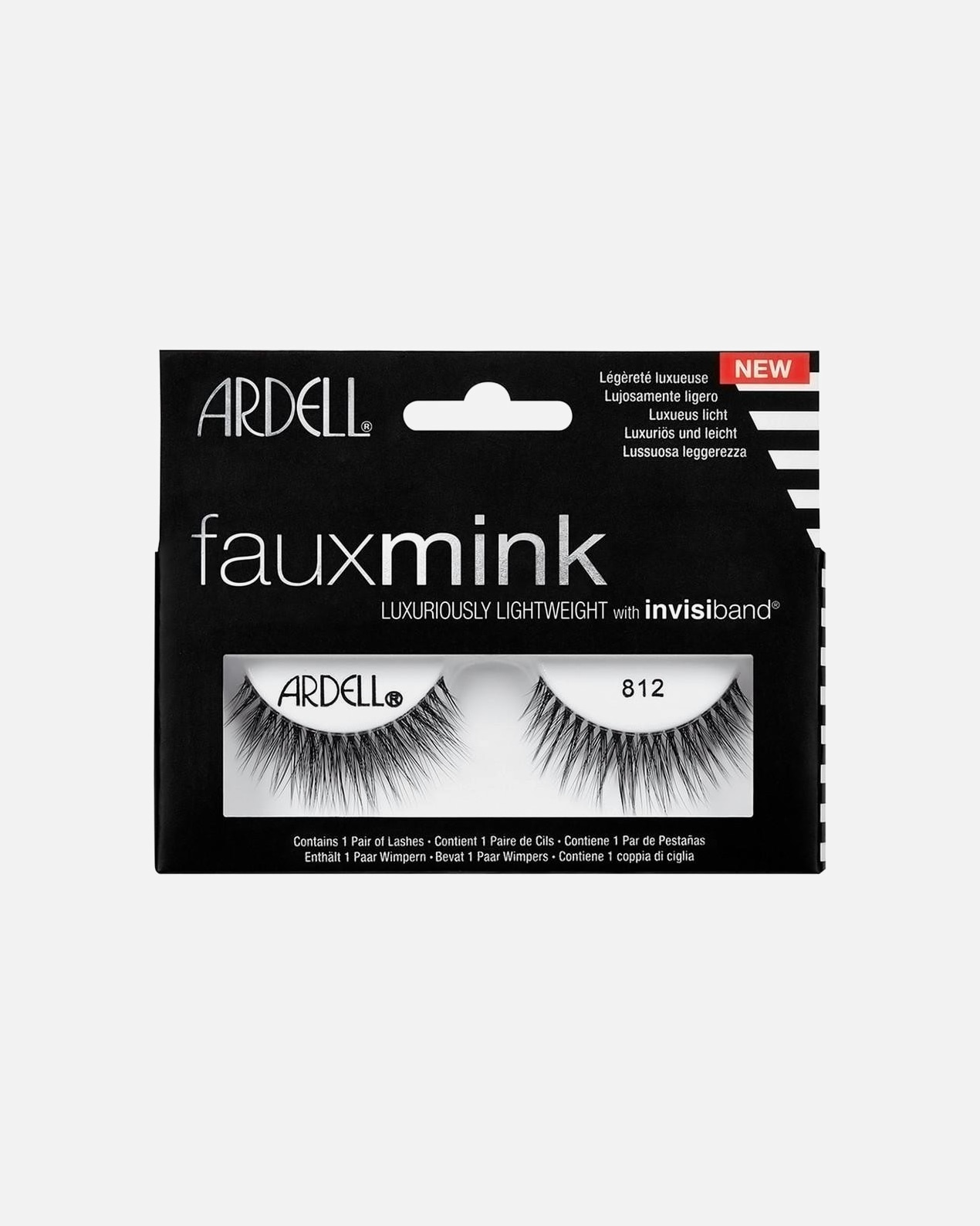 Ciglia finte di Unisex Ardell Fashion Lashes Faux Mink Faux Mink 812 1 pz