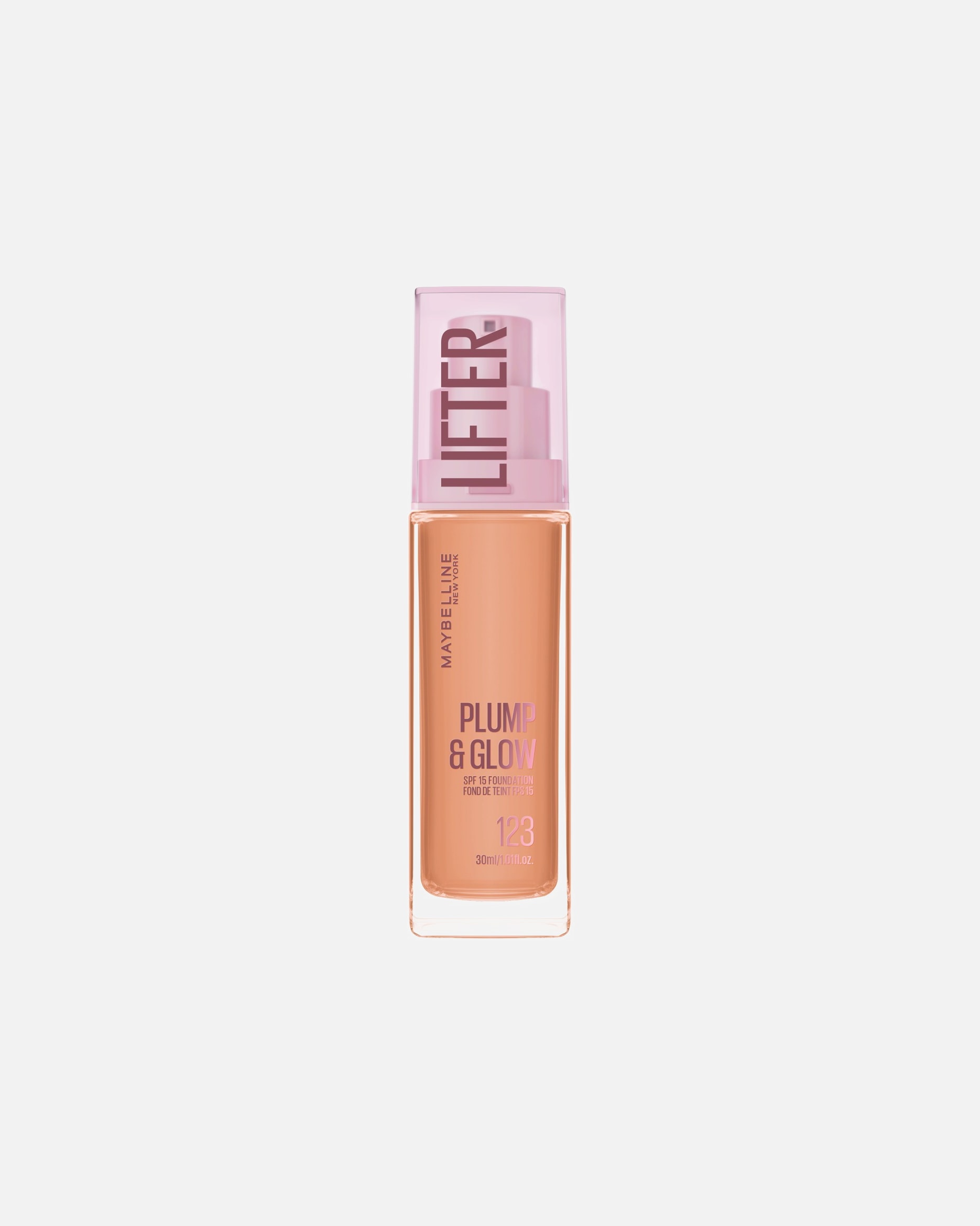 Fondotinta di Unisex MAYBELLINE NEW YORK Lifter Plump & Glow 123