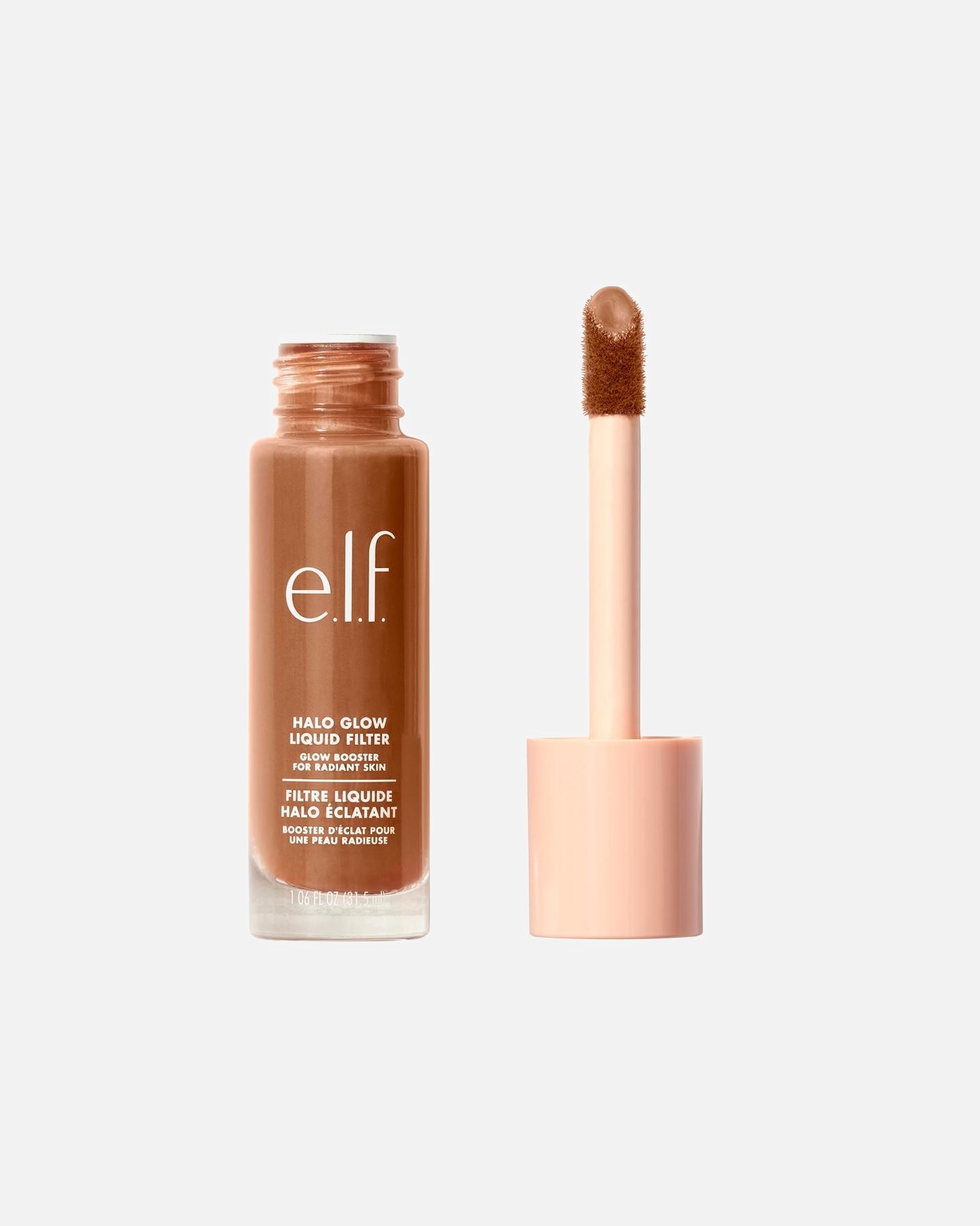Fondotinta di Unisex e.l.f. Halo Glow Liquid Filter No. 6 - Tan/Deep