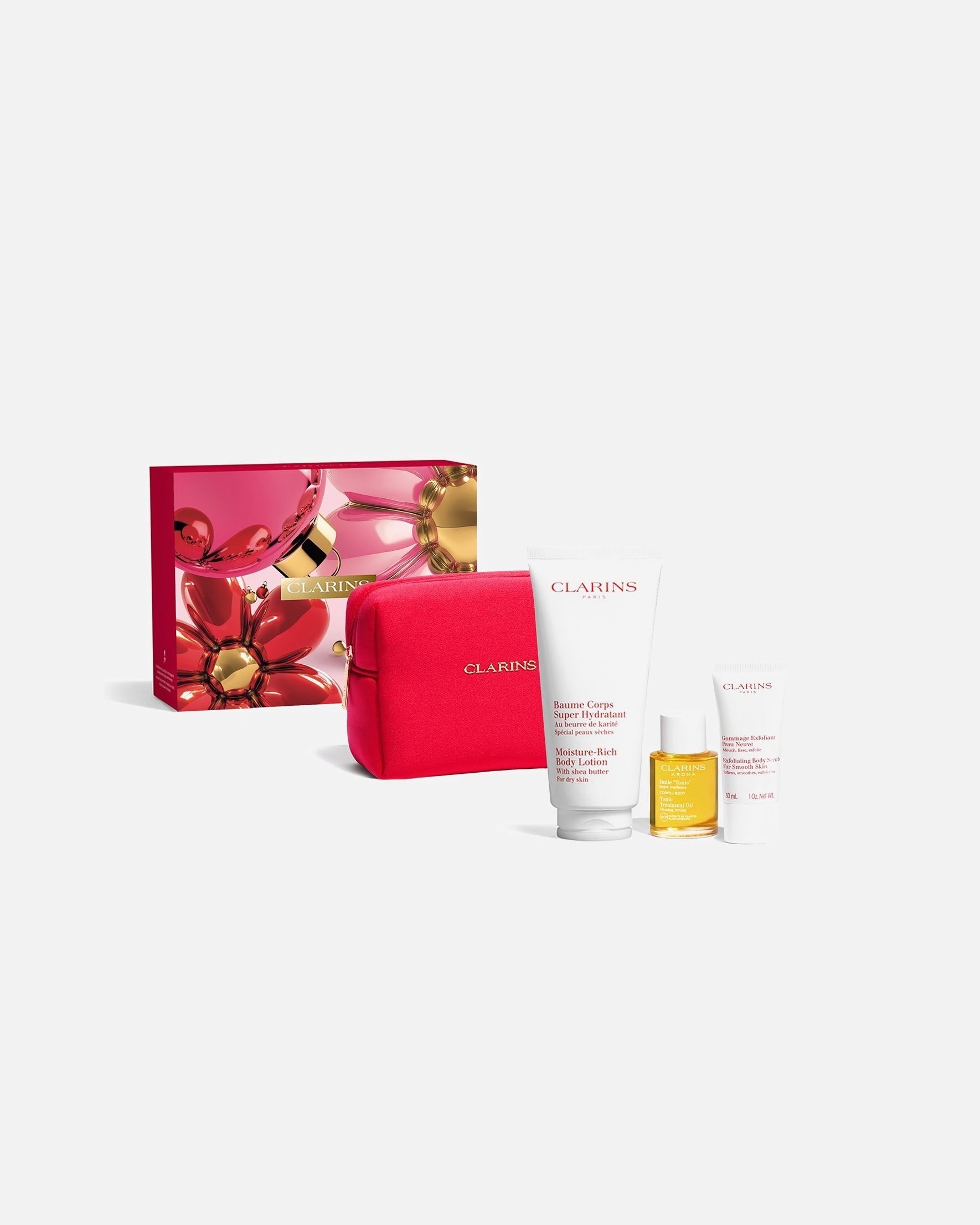 Cofanetto cura del corpo di Unisex Clarins Rituale Idratazione Corpo 1 pezzo