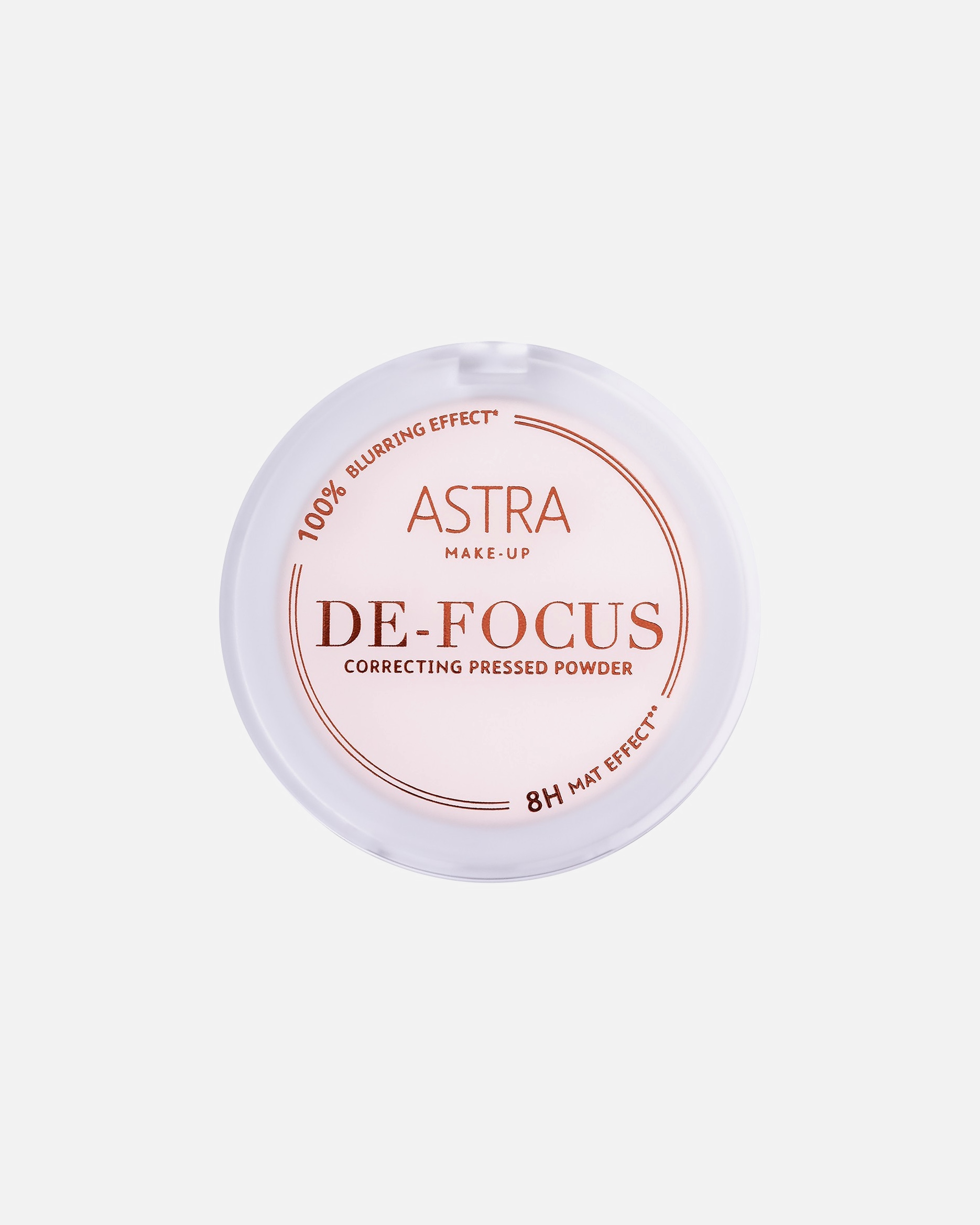 Cipria di Unisex ASTRA MAKE-UP DE-FOCUS Smoothing Pressed Powder PINK FRAME