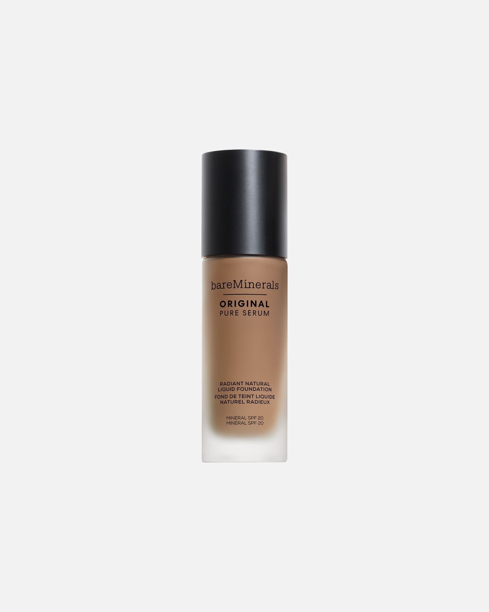 Fondotinta di Unisex bareMinerals Original ORIGINAL PURE SERUM RADIANT NATURAL LIQUID FOUNDATION MINERAL SPF 20 MEDIUM DEEP COOL 4