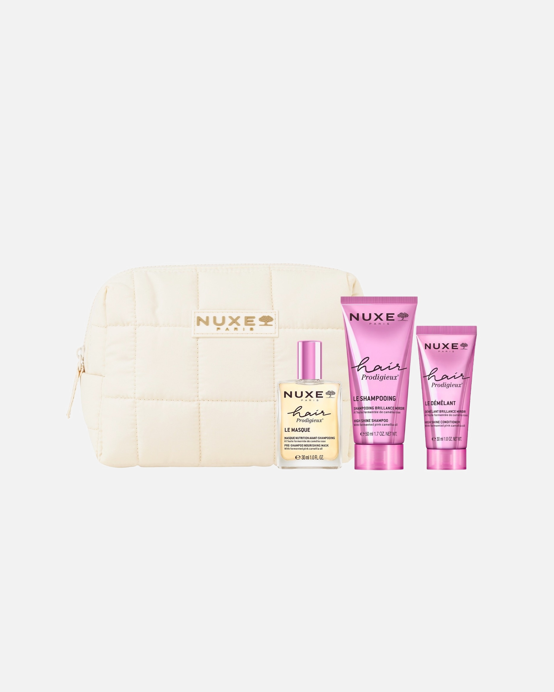 Set da viaggio di Unisex NUXE Hair Prodigieux® LA MIA ROUTINE CAPELLI LUCENTI 1 pezzo
