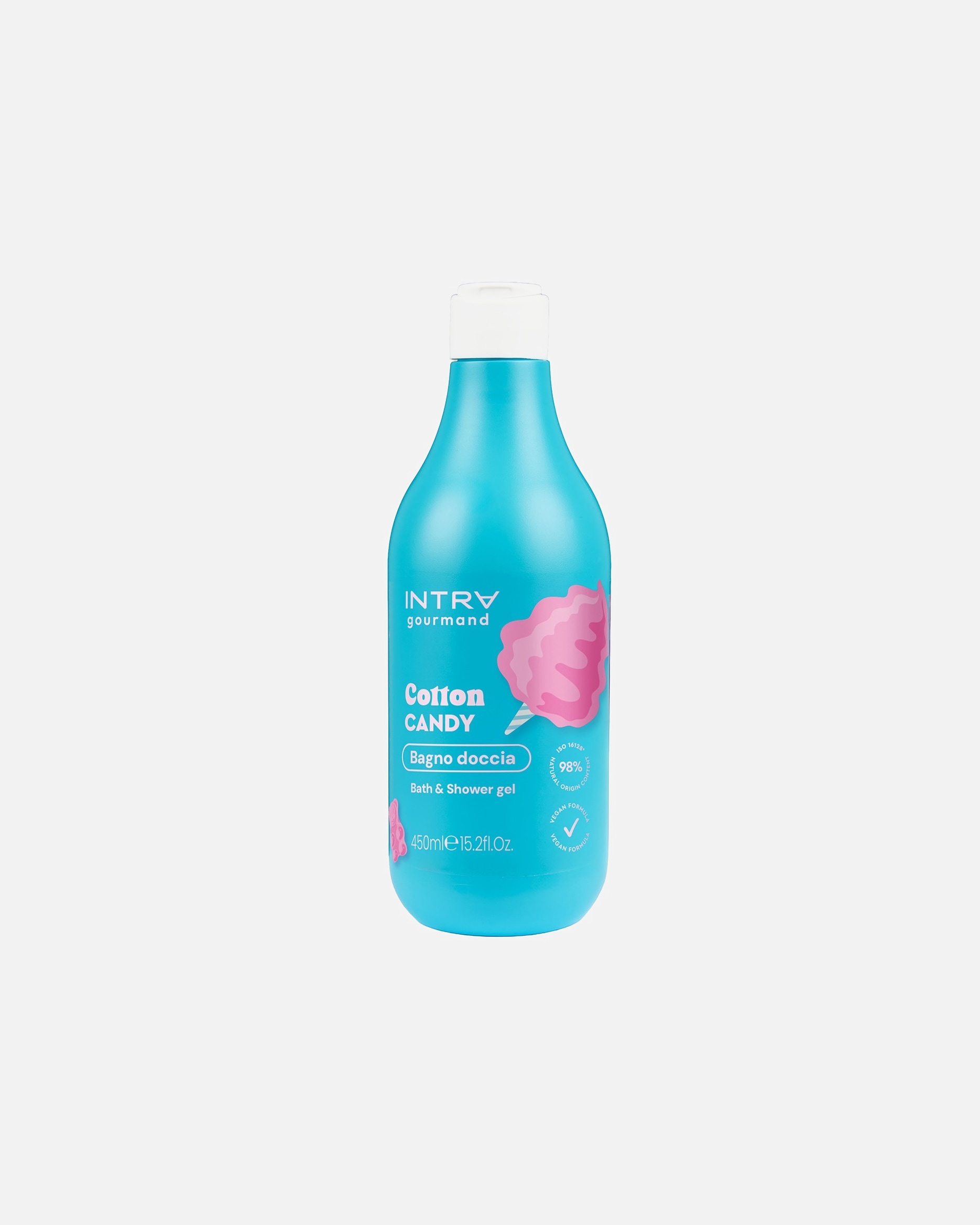 Bagnoschiuma di Unisex Intra GOURMAND COTTON CANDY BAGNO DOCCIA 450 ml