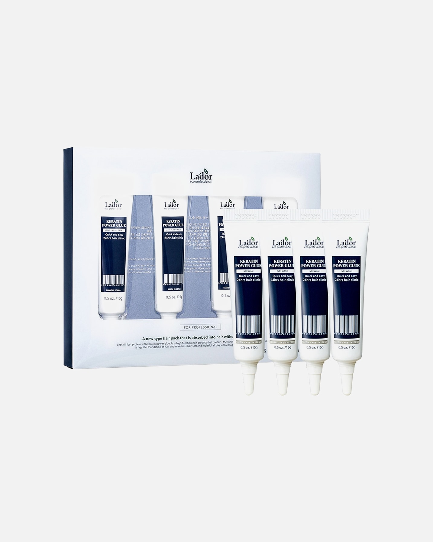 Balsamo senza risciacquo di Unisex Lador Keratin Power Glue 60 Grammo