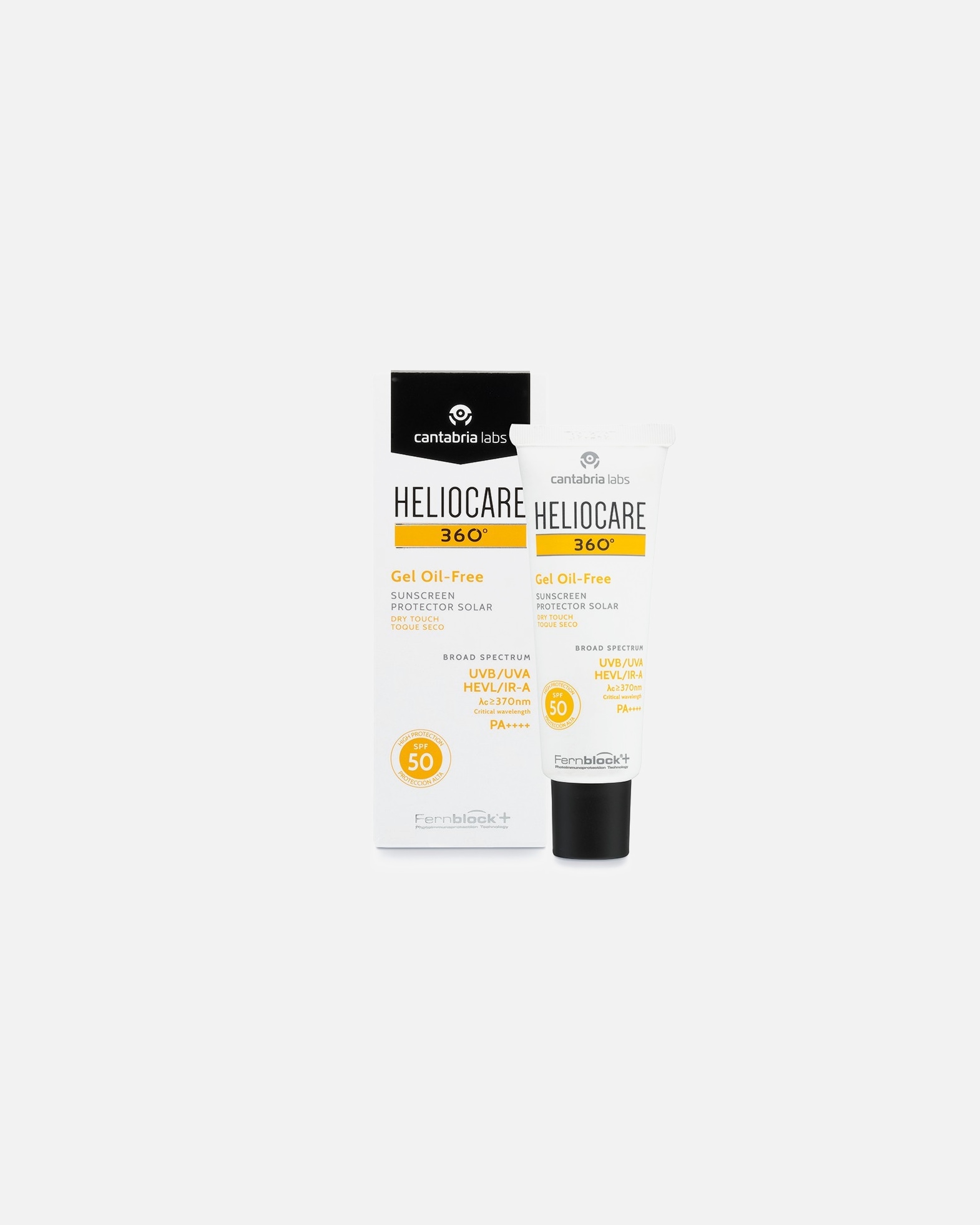 Crema solare di Unisex 360º Gel Oil-Free SPF50 50 ml