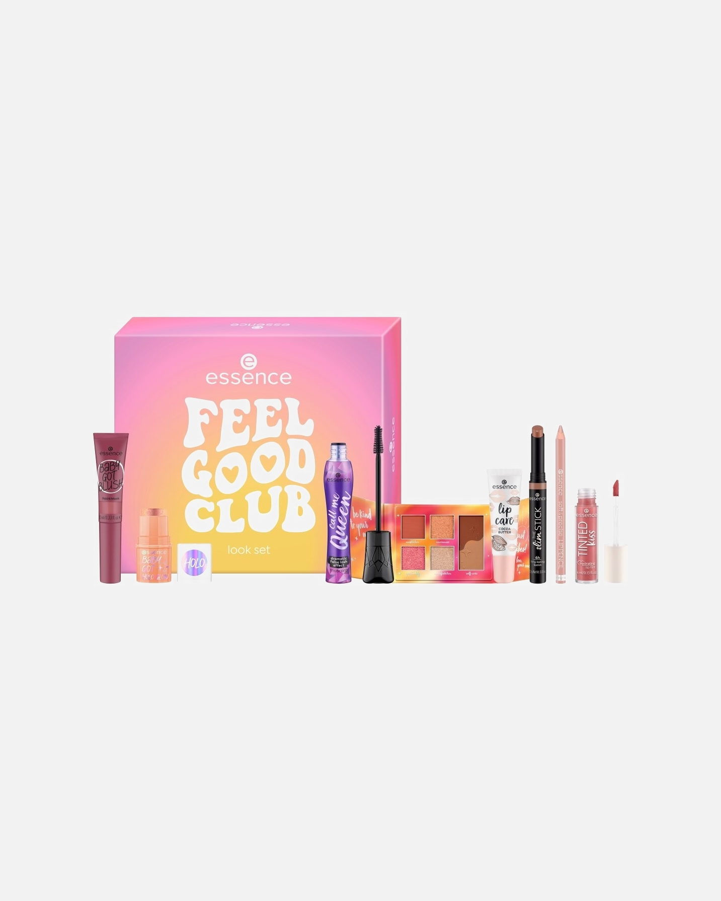Set trucco per l'incarnato di Unisex essence FEEL GOOD CLUB look set 1 pezzo