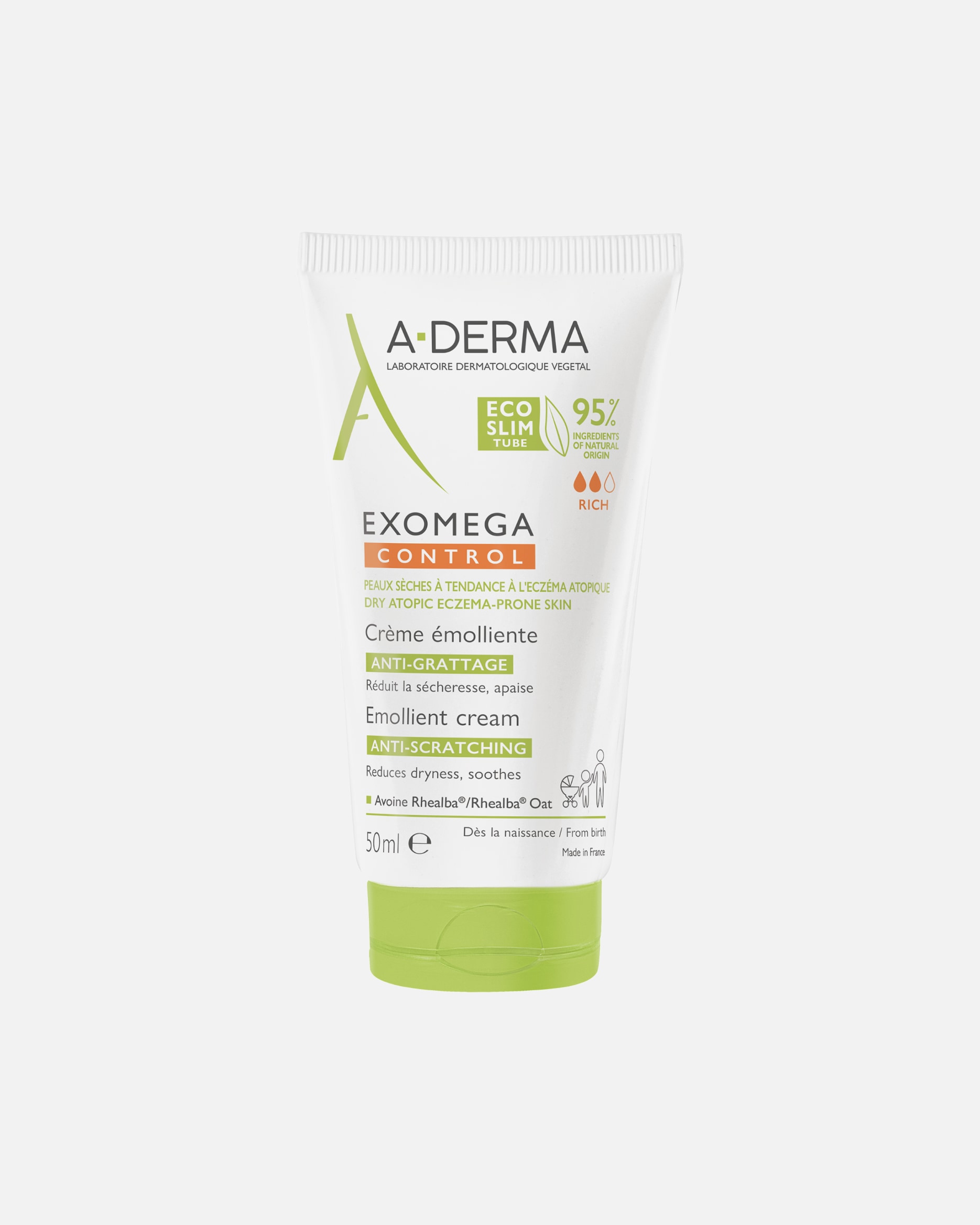 Crema corpo di Unisex A-DERMA EXOMEGA CREMA EMOLLIENTE 50 ml