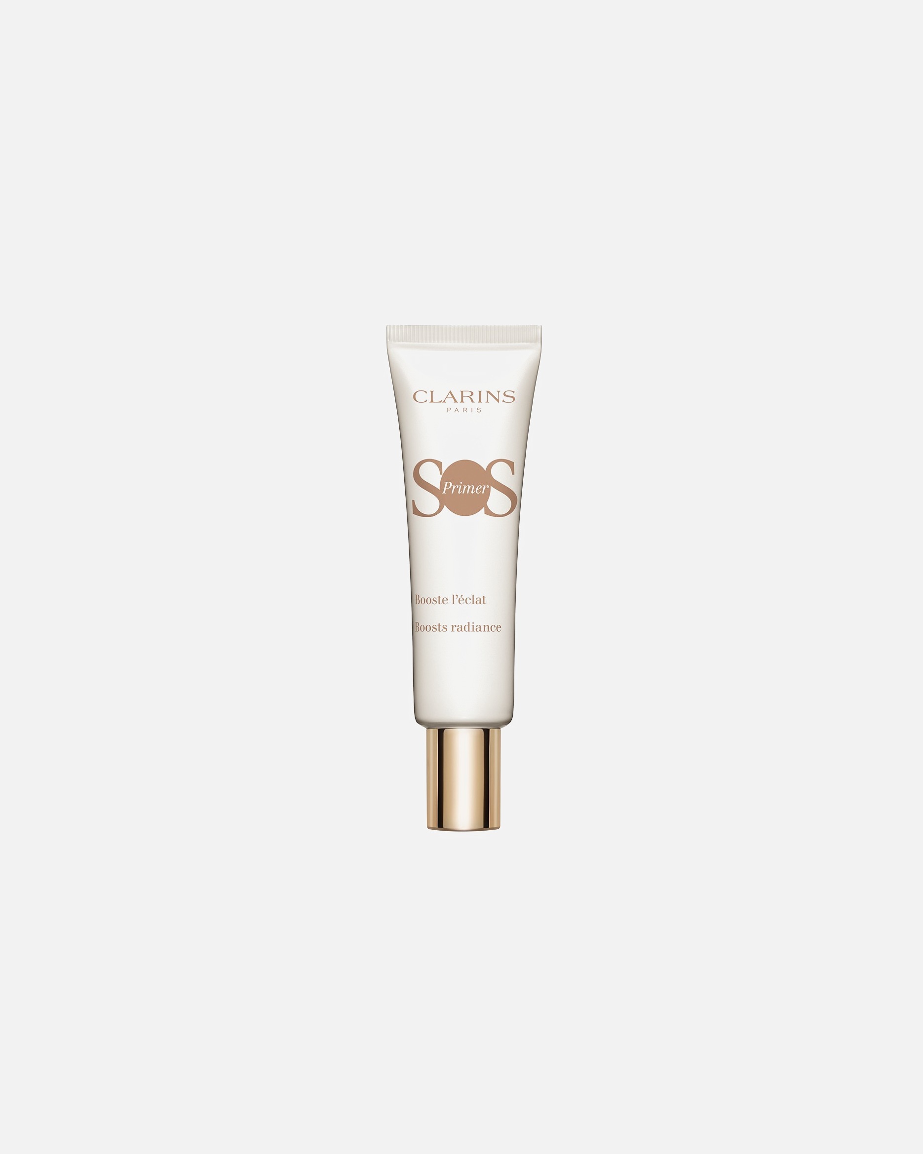 Primer di Femmina Clarins SOS Primer Verde - Contrasta i rossori Bianco - Dona luminosità
