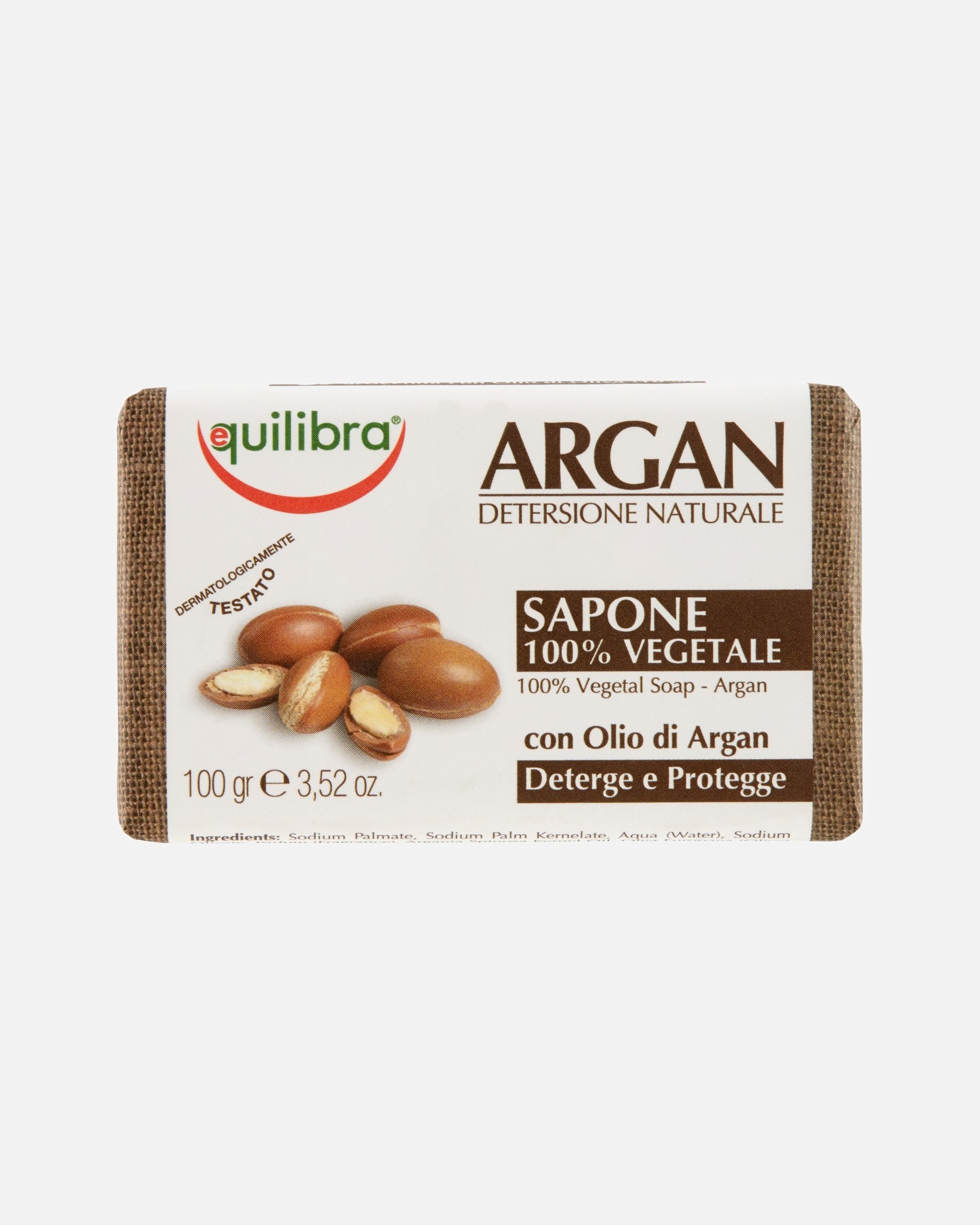 Sapone per le mani di Unisex equilibra Argan Sapone 100% vegetale
