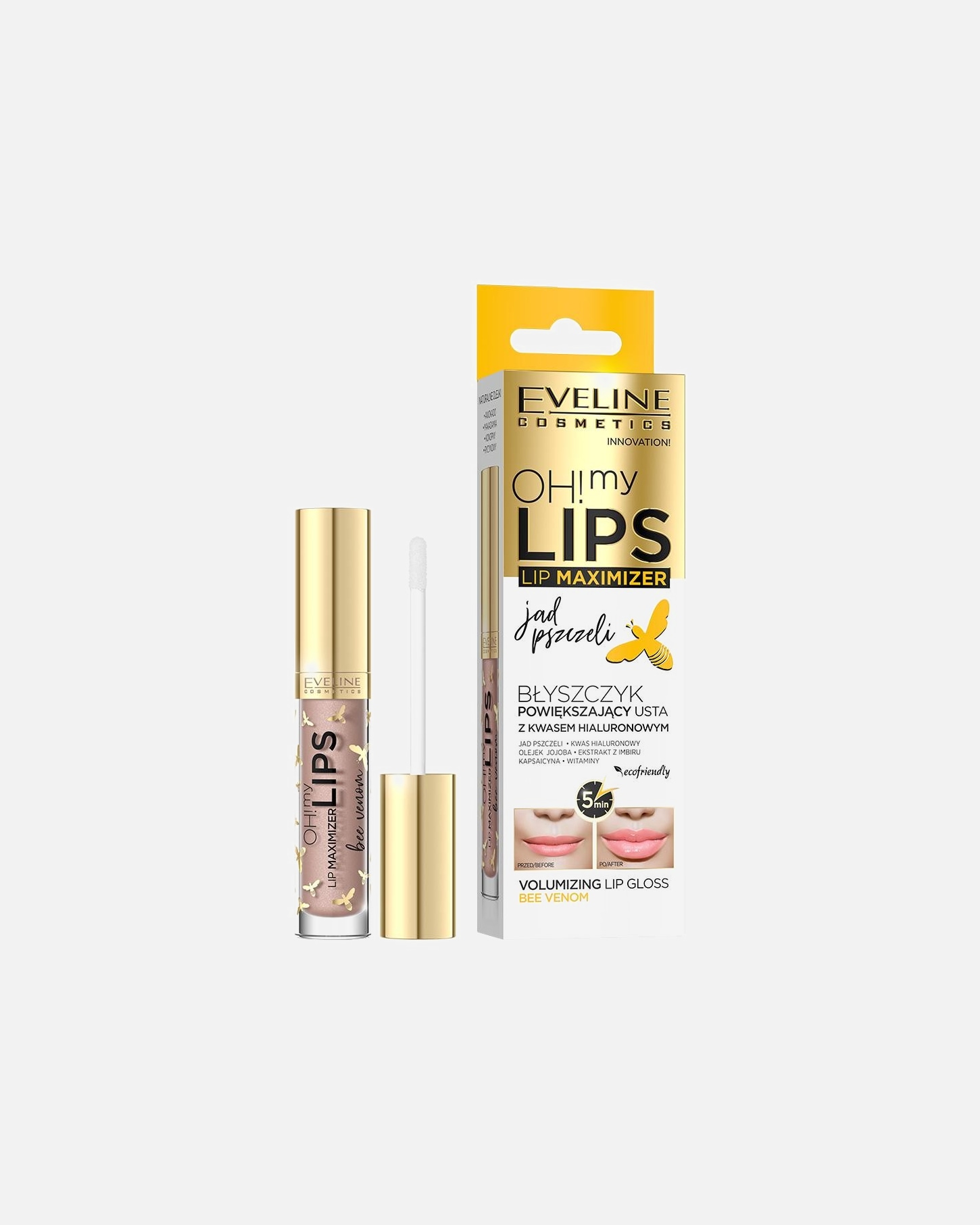 Lucidalabbra di Unisex Eveline Cosmetics Lip Maximizer 4.5 ml