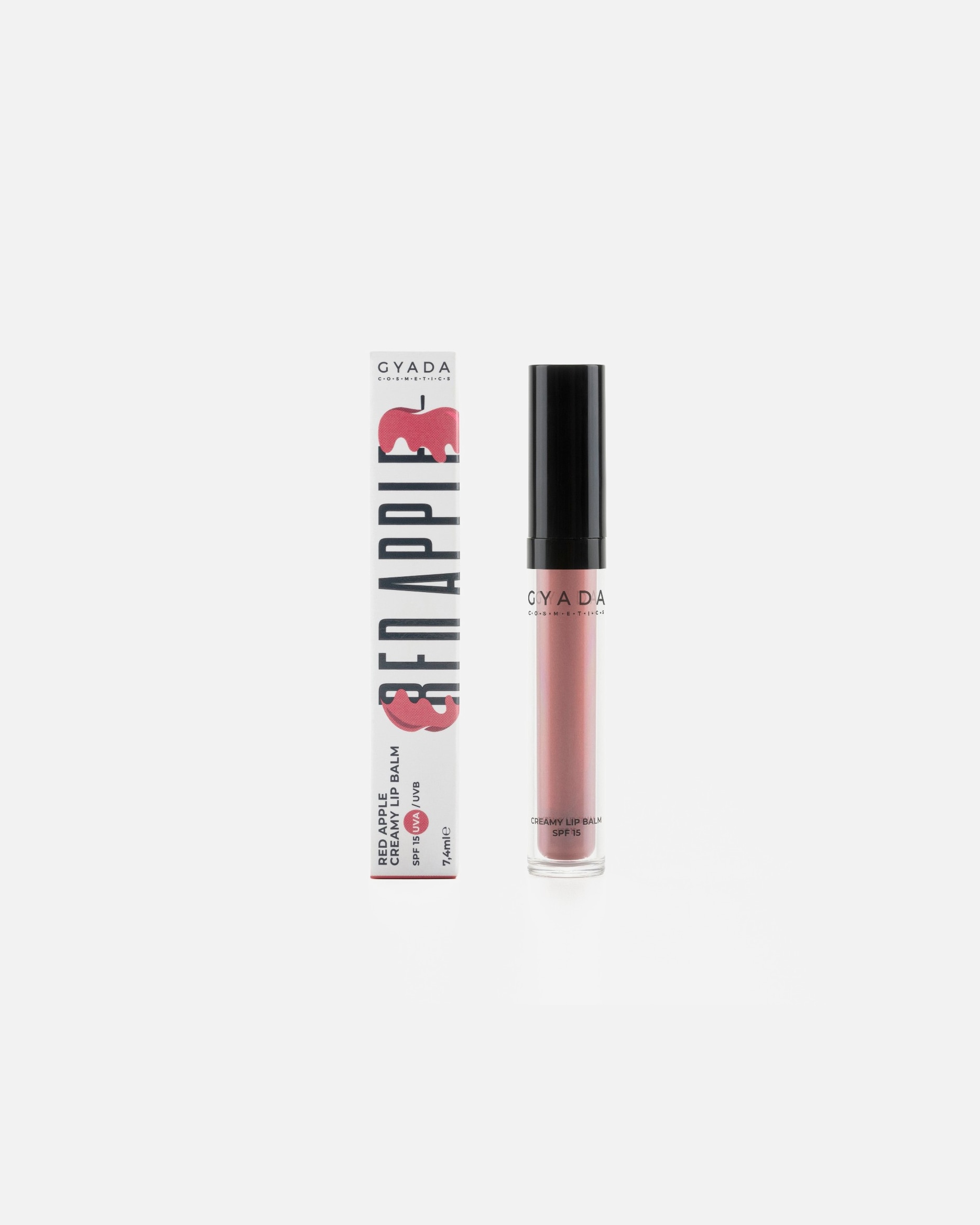 Balsamo labbra di Unisex Gyada Cosmetics Red Apple Creamy Lip Balm SPF15 01 - PINK LADY