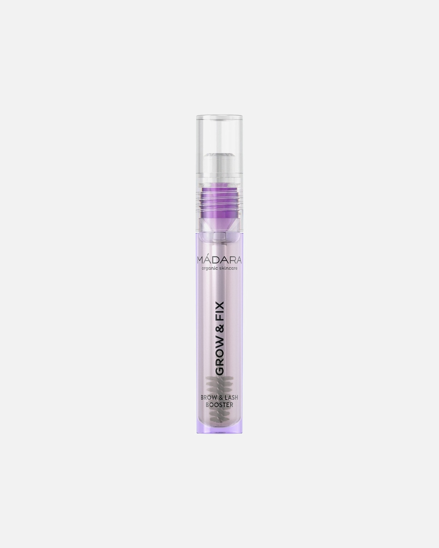 Gel sopracciglia di Unisex MÁDARA GROW & FIX Brow & Lash Booster TRANSPARENT