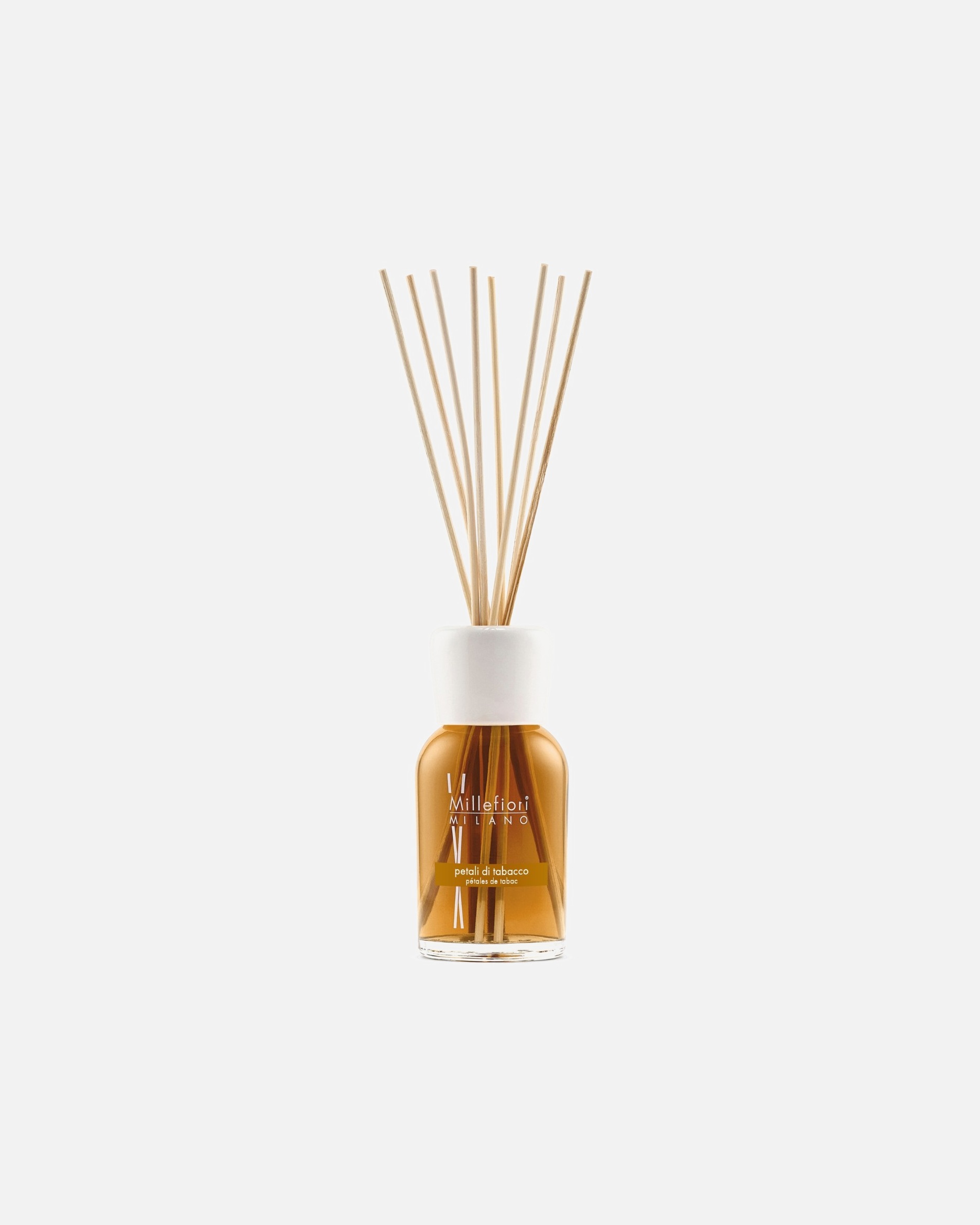 Profumo ambiente di Unisex Millefiori Milano Diffusore a bastoncini Petali di Tabacco 250 ml