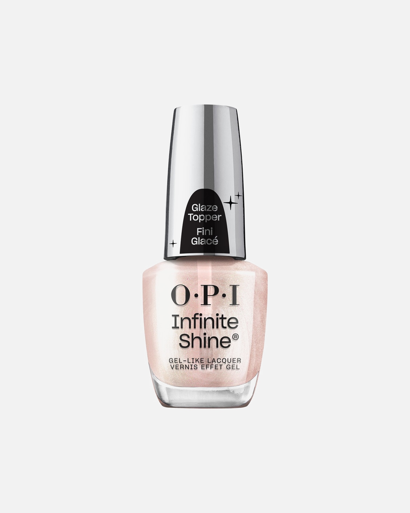 Smalto per unghie di Unisex OPI Infinite Shine Glaze Toppers - smalto a lunga durata GLASS ME ANYTHING