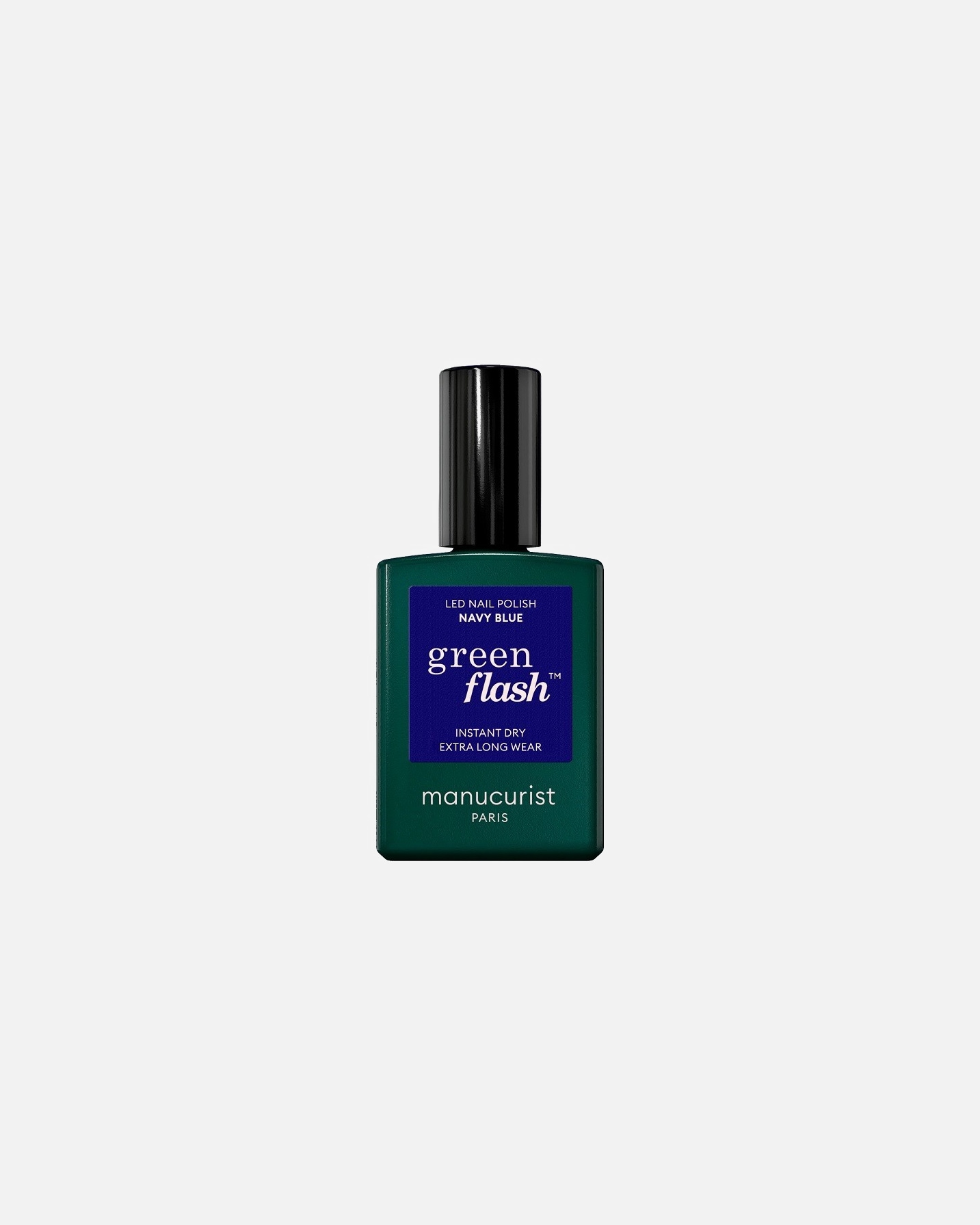 Smalto Gel UV di Unisex manucurist green flash Flash Navy Blue