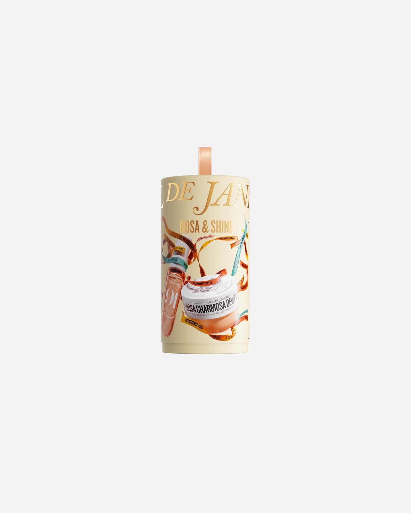 Cofanetto cura del corpo di Unisex SOL DE JANEIRO Rosa Charmosa Rosa & Shine Set 1 pezzo
