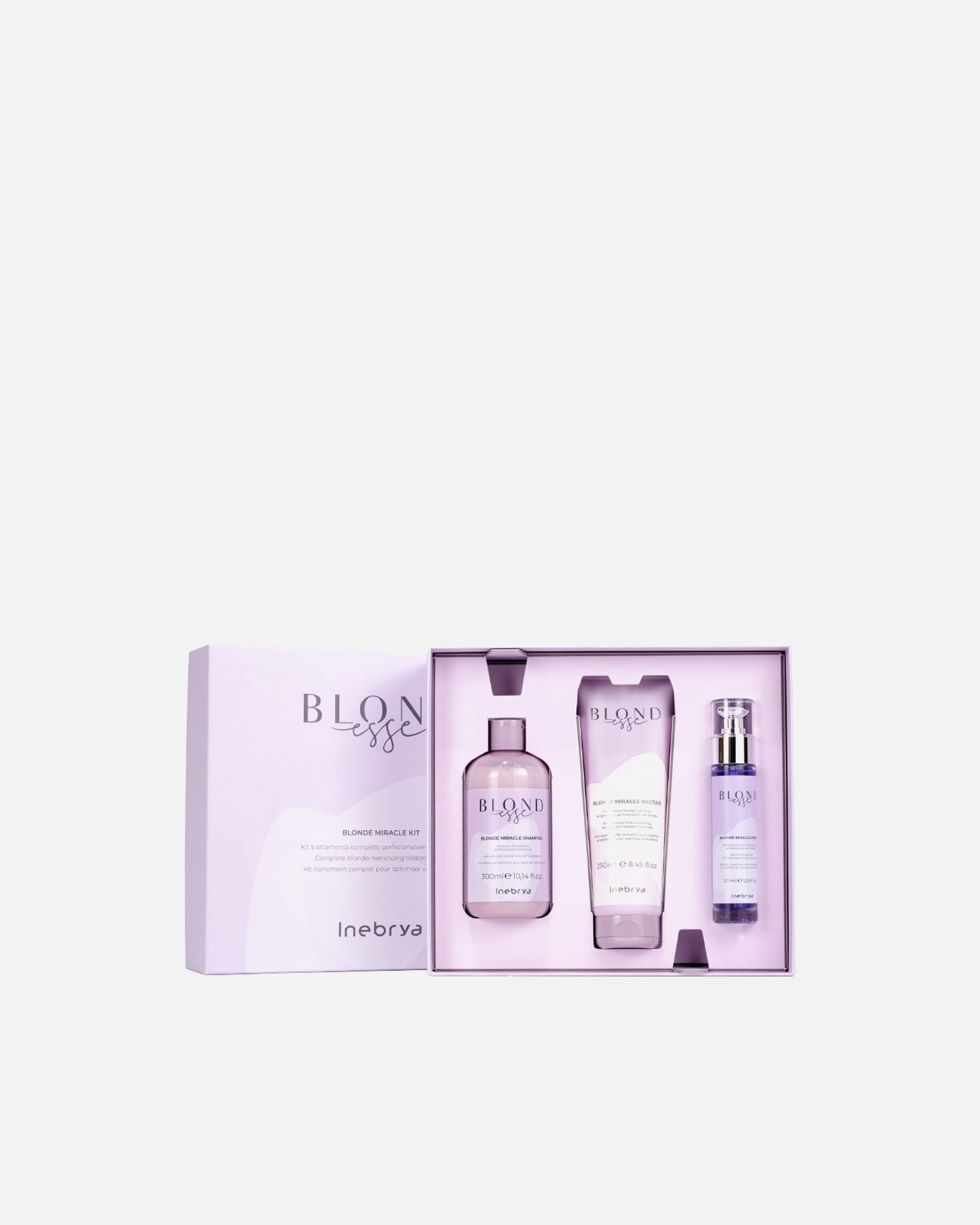 Set cura dei capelli di Unisex Inebrya Blondesse Miracle Kit 1 pezzo