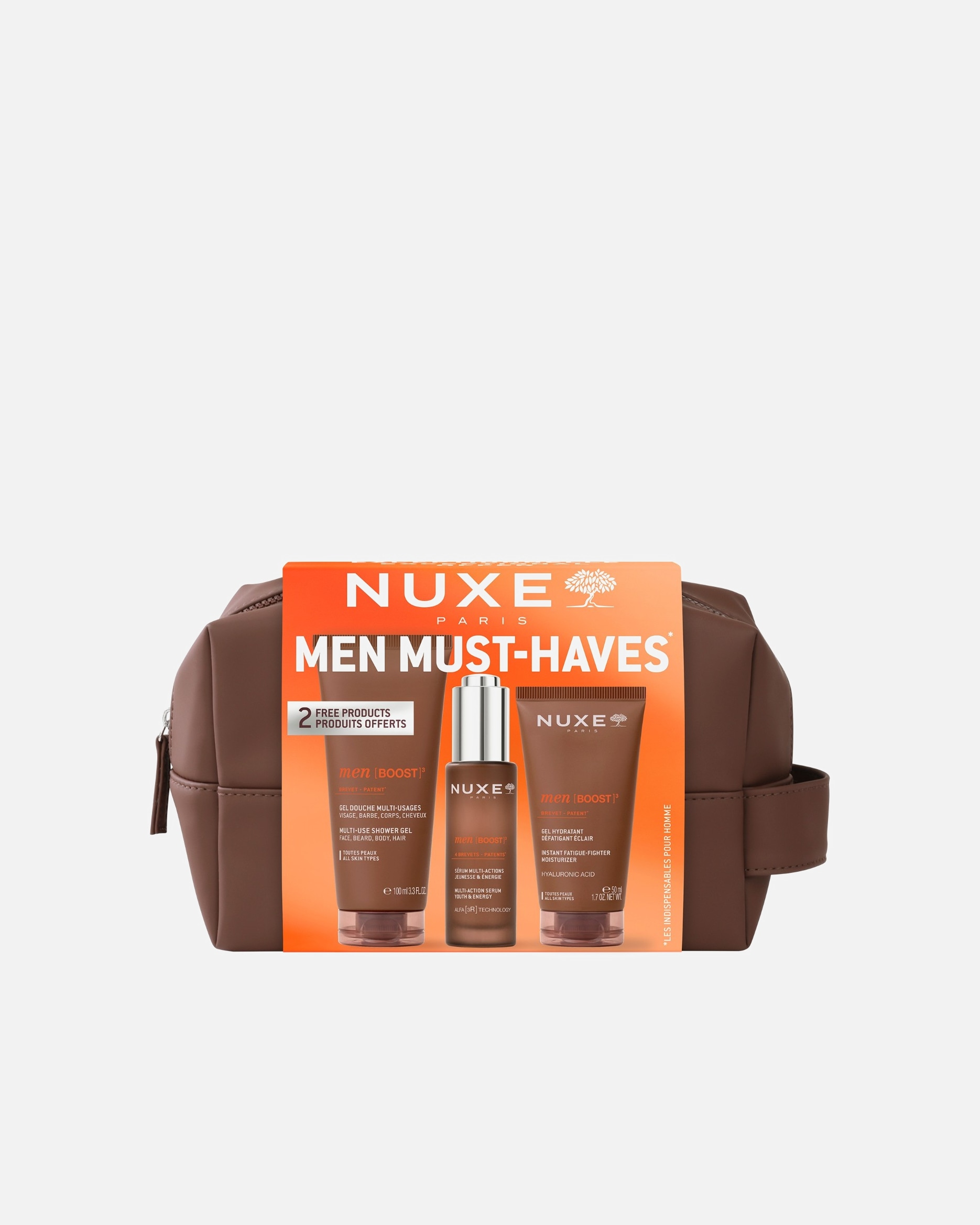 Set da viaggio di Maschio NUXE Men MUST-HAVE-TRIO 1 pezzo
