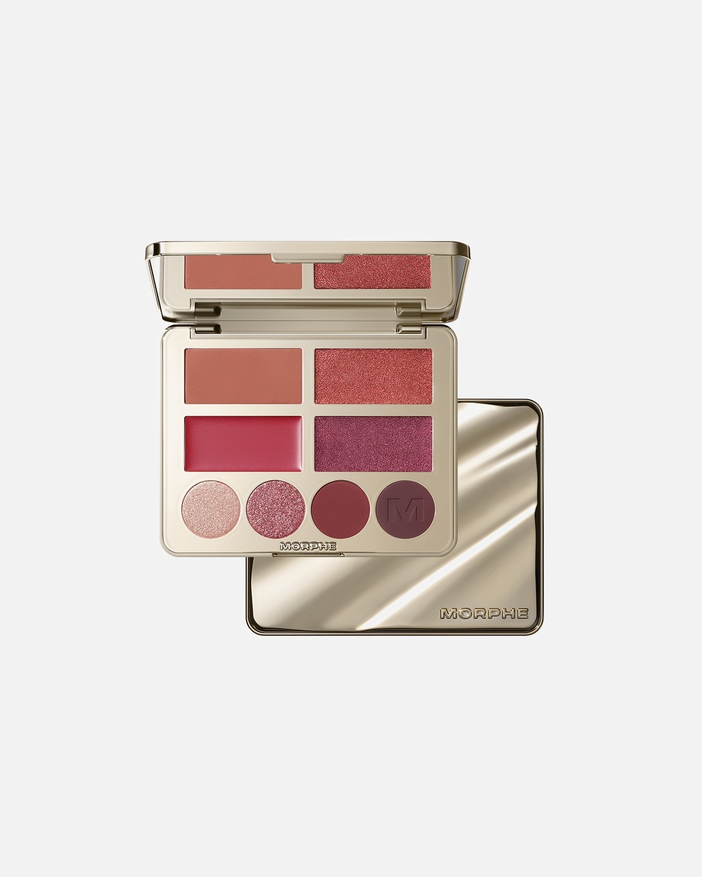 Ombretto di Unisex Glass Half Full Face & Eye Palette GLASS HALF FULL