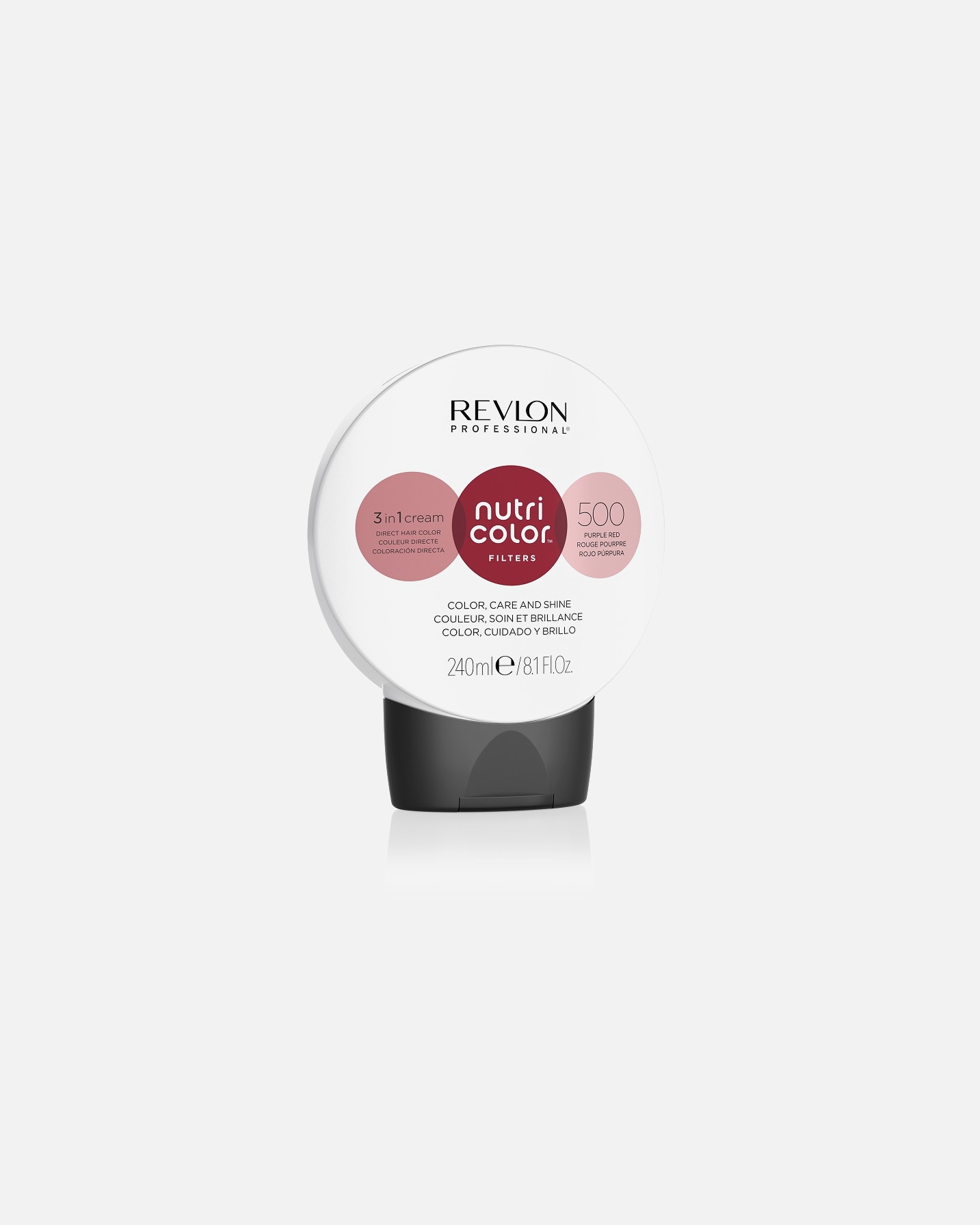 Colorazione capelli di Unisex Revlon Professional Nutri Color Skin Paradise Blooming Cushion Foundation 500 - PURPLE RED