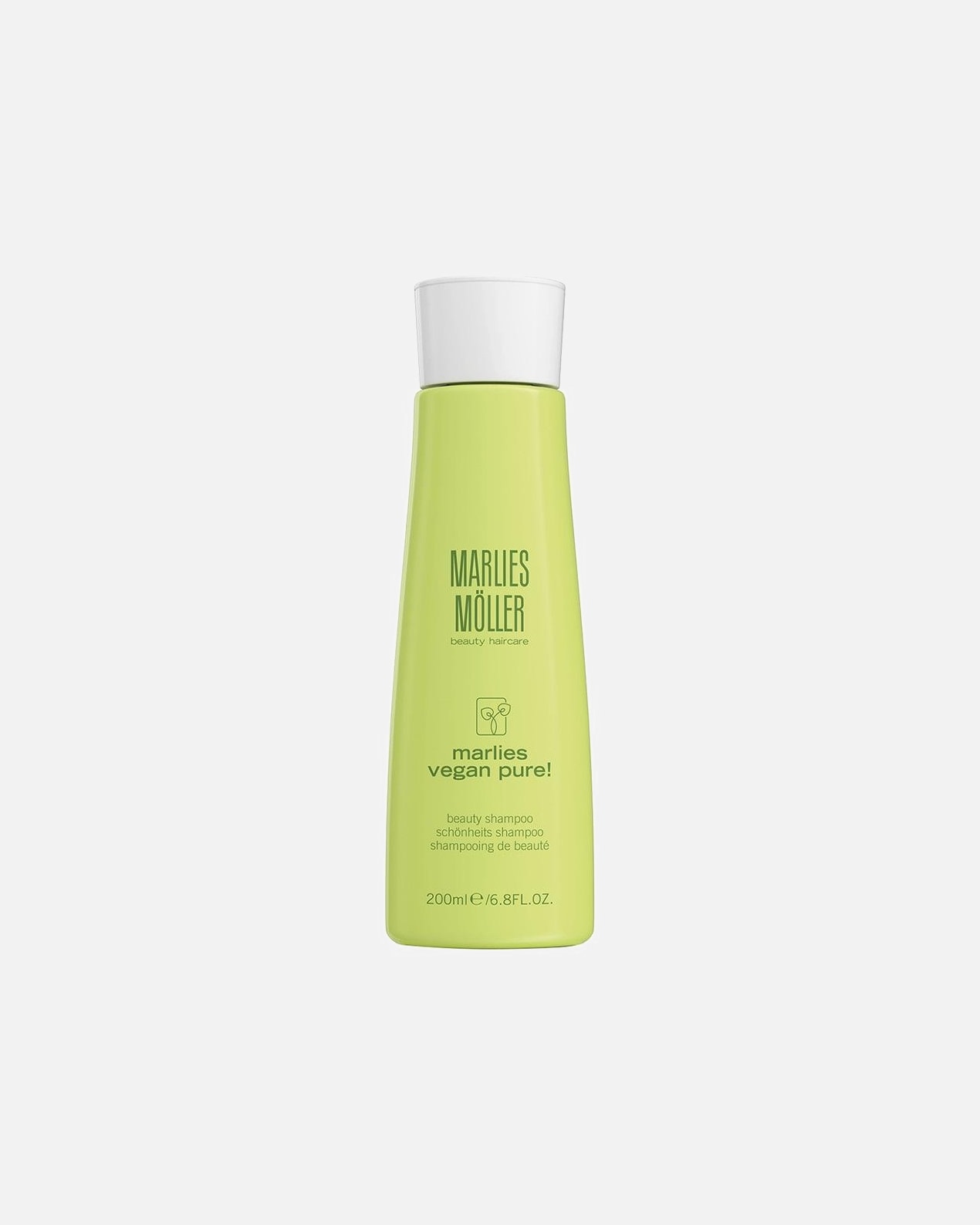 Shampoo capelli di Unisex Marlies Möller Marlies Vegan Pure! Beauty Shampoo 200 ml