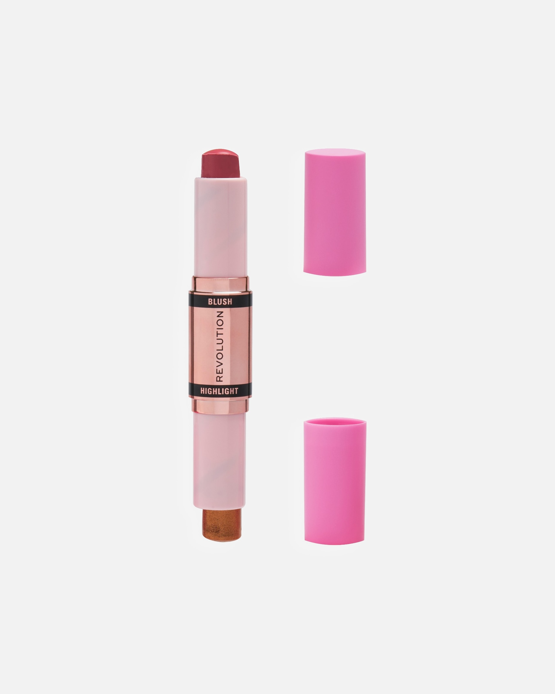 Illuminante di Unisex Revolution Blush & Highlight Stick Flushing Pink