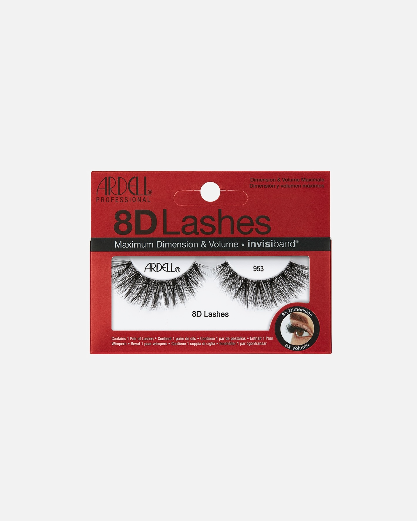Ciglia finte di Unisex Ardell Fashion Lashes D Lashes 953