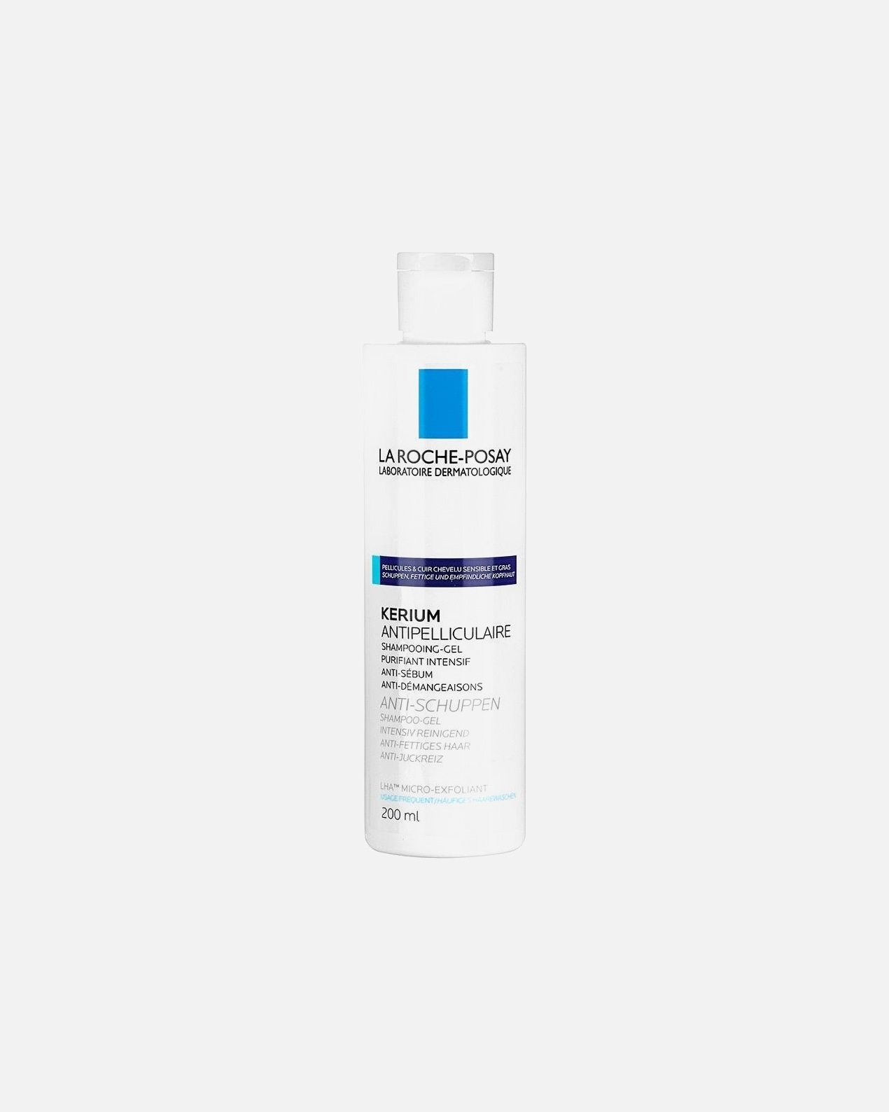 Shampoo capelli di Unisex La Roche Posay Kerium Shampoo Forfora Grassa 200 ml
