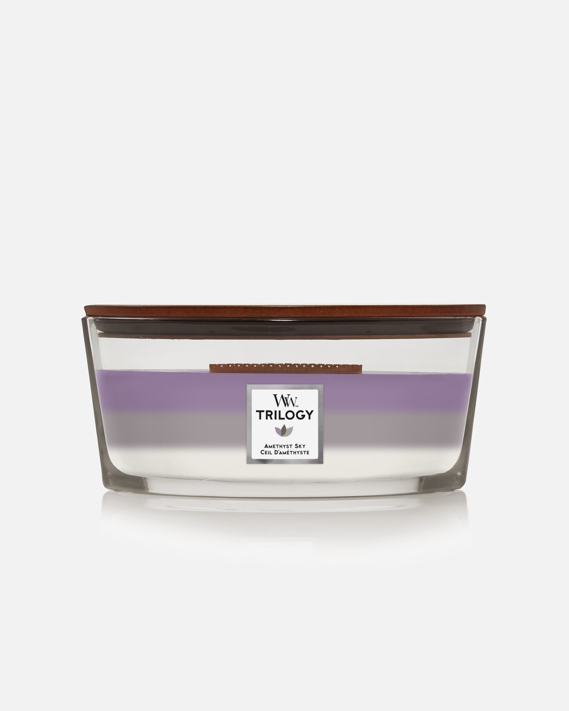 Candela di Unisex Woodwick Trilogy Trilogy Amethyst Sky 454 g