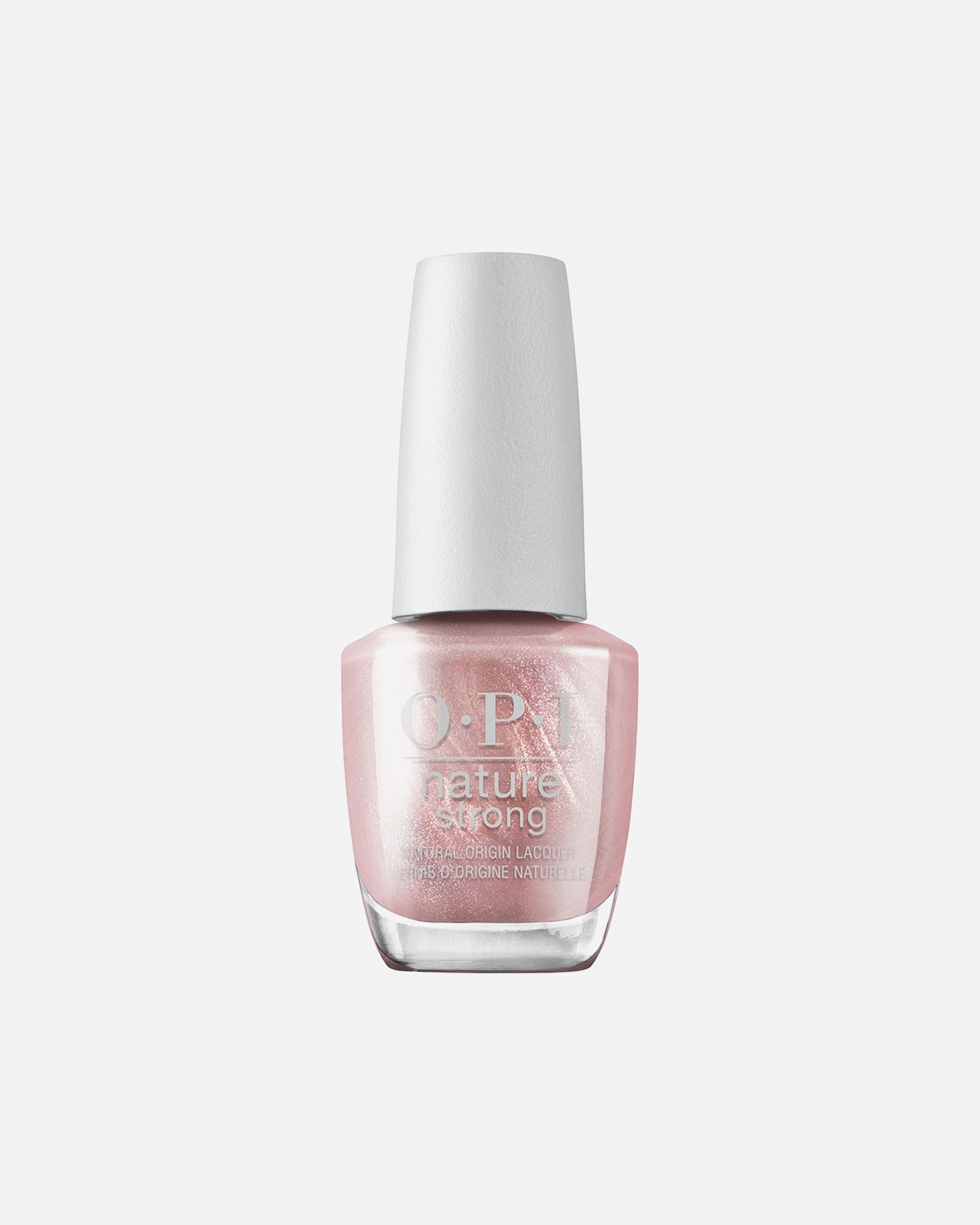 Smalto per unghie di Unisex OPI Nature Strong - smalto di origine naturale NAT015 - Intentions are Rose Gold