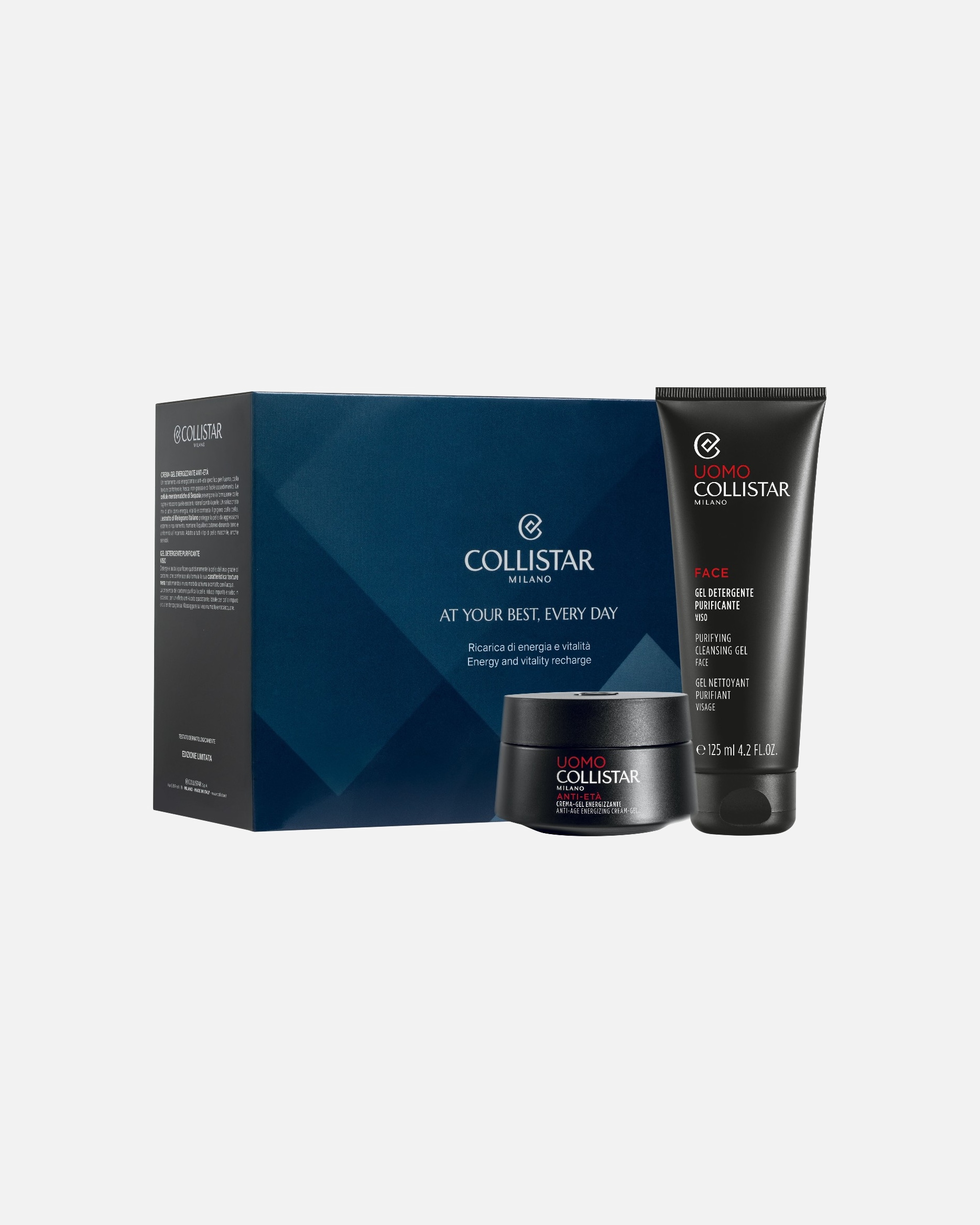 Set cura del viso di Unisex Collistar COFANETTO CREMA-GEL ENERGIZZANTE ANTI-ETÀ 1 pezzo