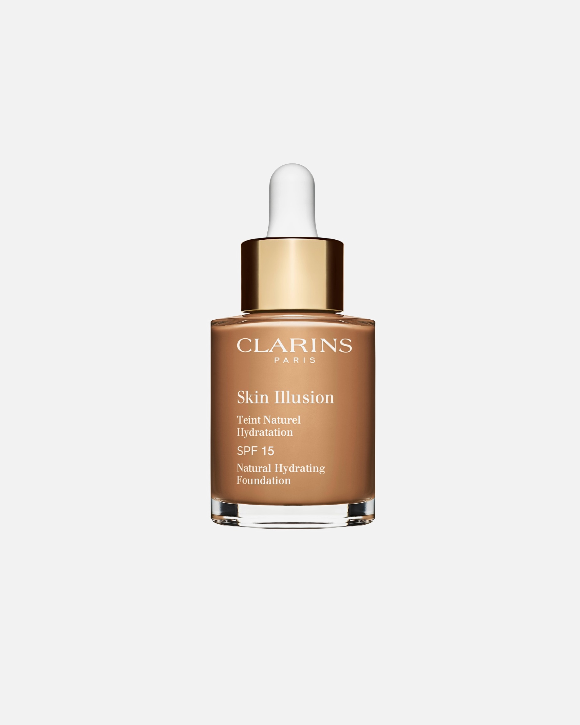 Fondotinta di Unisex Clarins Skin Illusion SPF 15 114N -Cappuccino