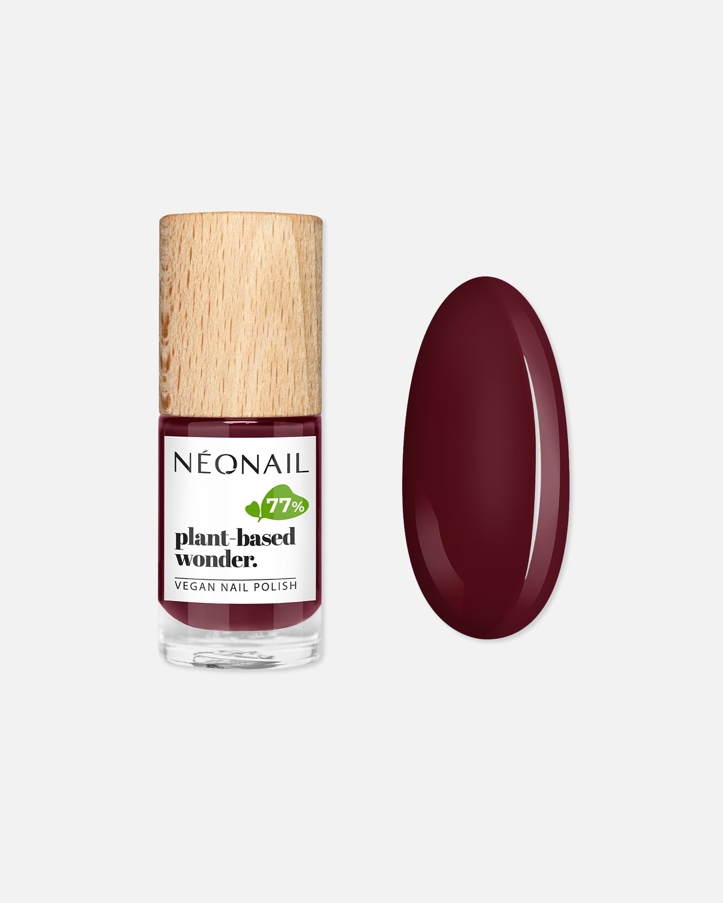 Smalto per unghie di Unisex NEONAIL Plant-Based Wonder Maroon