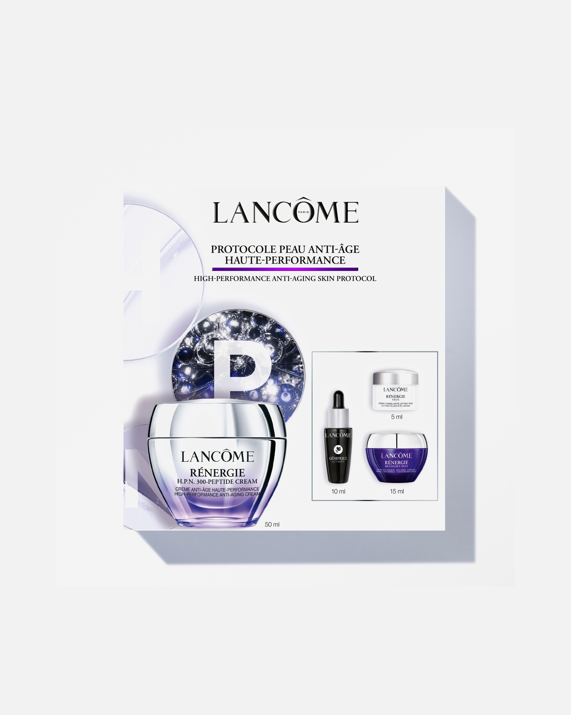 Set cura del viso di Femmina Lancôme Rénergie HPN 300 Cream Set 1 pezzo