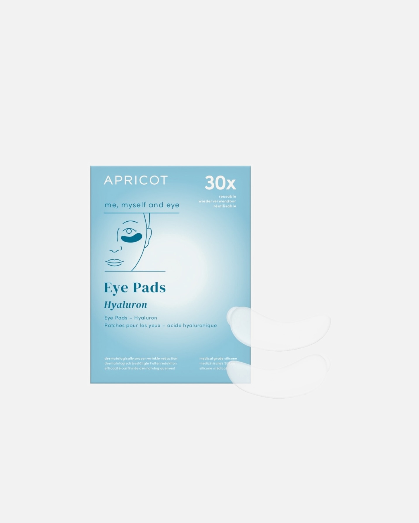 Patch occhi di Unisex Apricot Me Myself and Eye Beauty Pads 1 pz